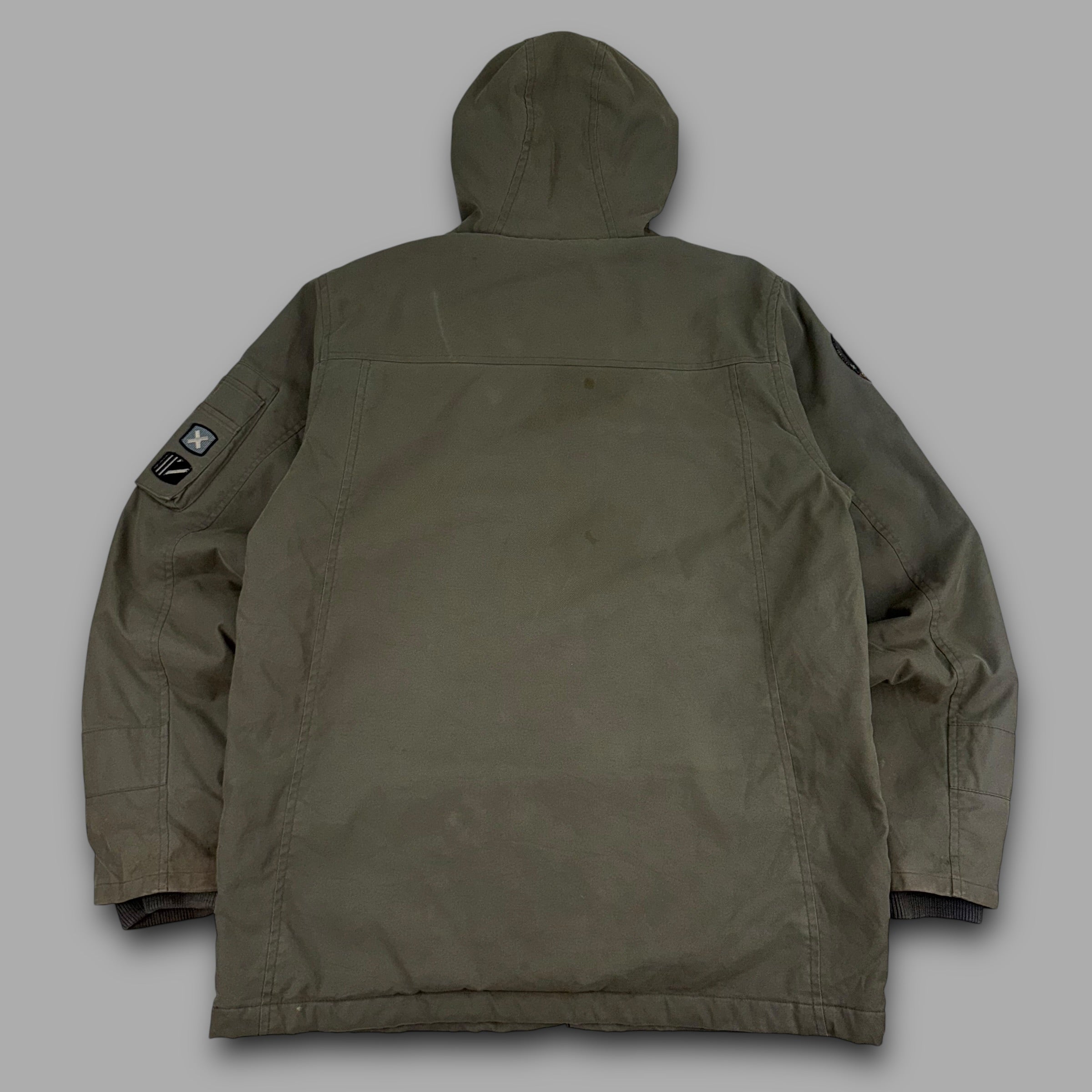 Quiksilver 2000's technical multi-pocket park jacket (S)