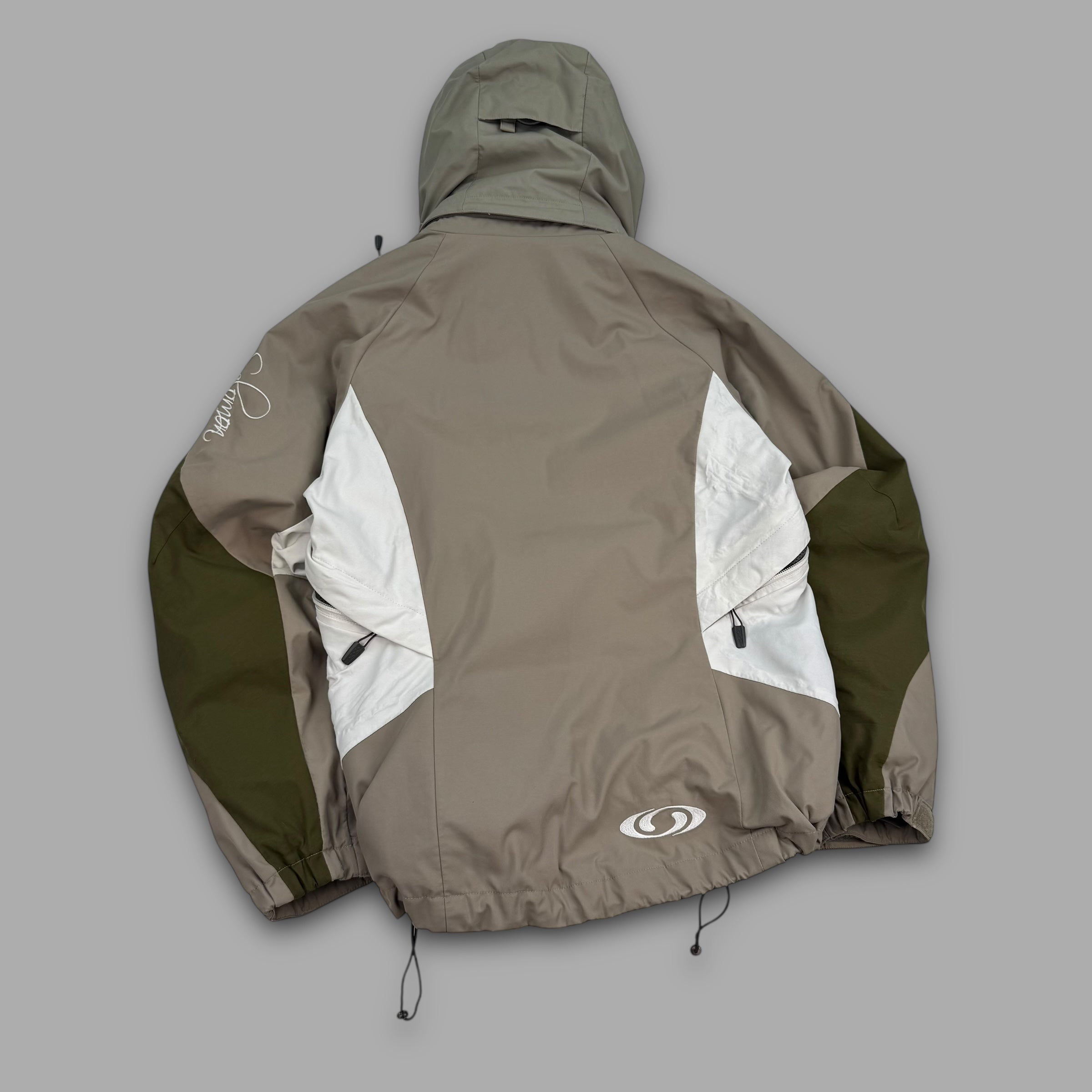 Salomon 2006 technical panelled clima pro softshell ski jacket (M) wms