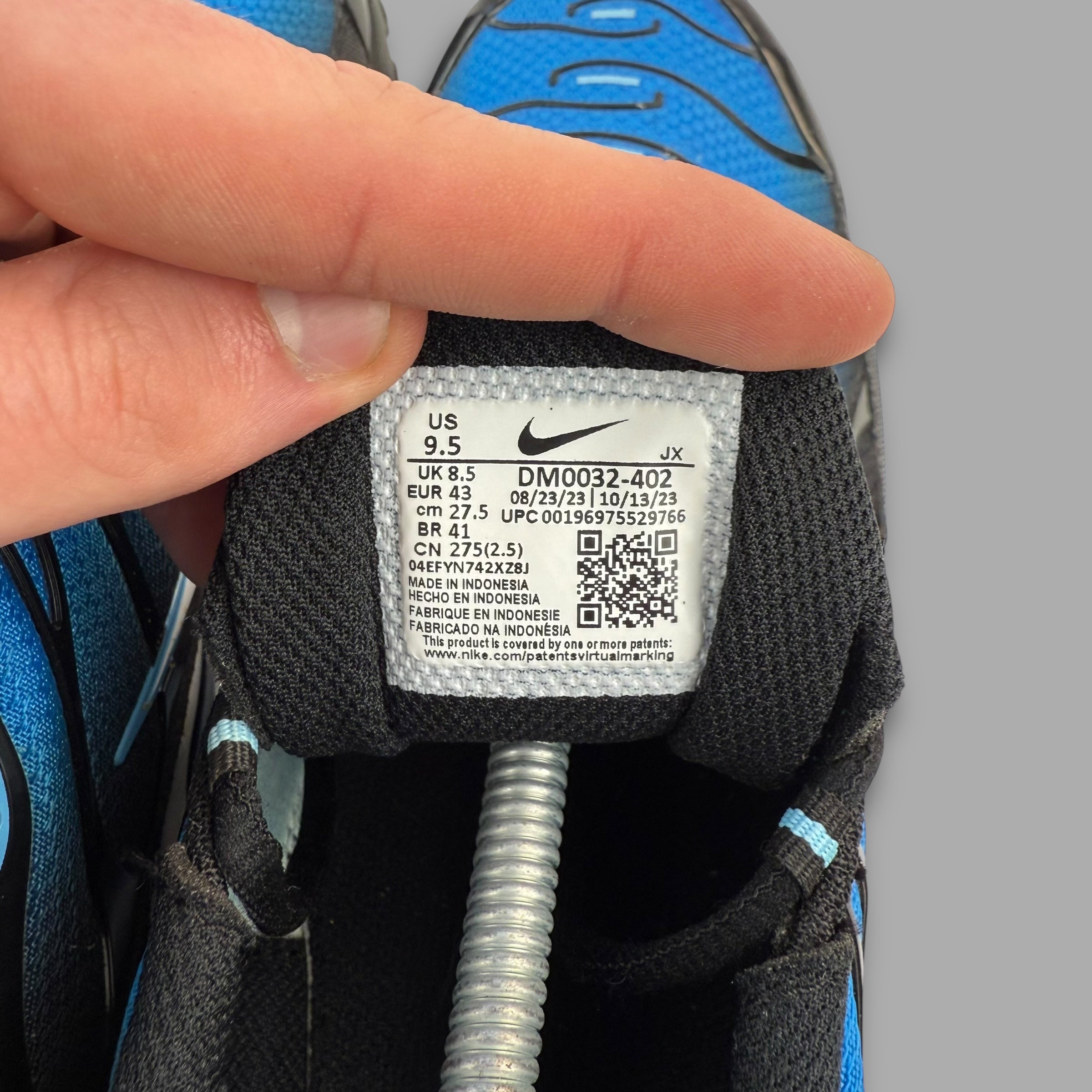 Nike air max plus TN 'aquarius blue' 2023 (UK8.5)