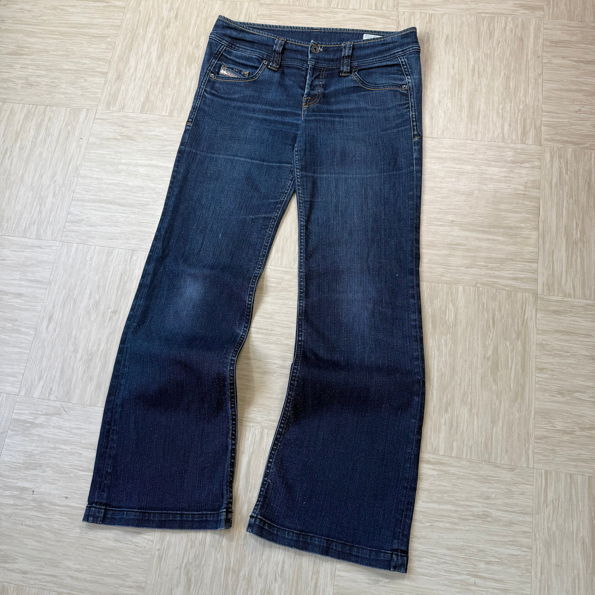 Diesel lambry 2000's relaxed fit denim bootcut jeans (S)