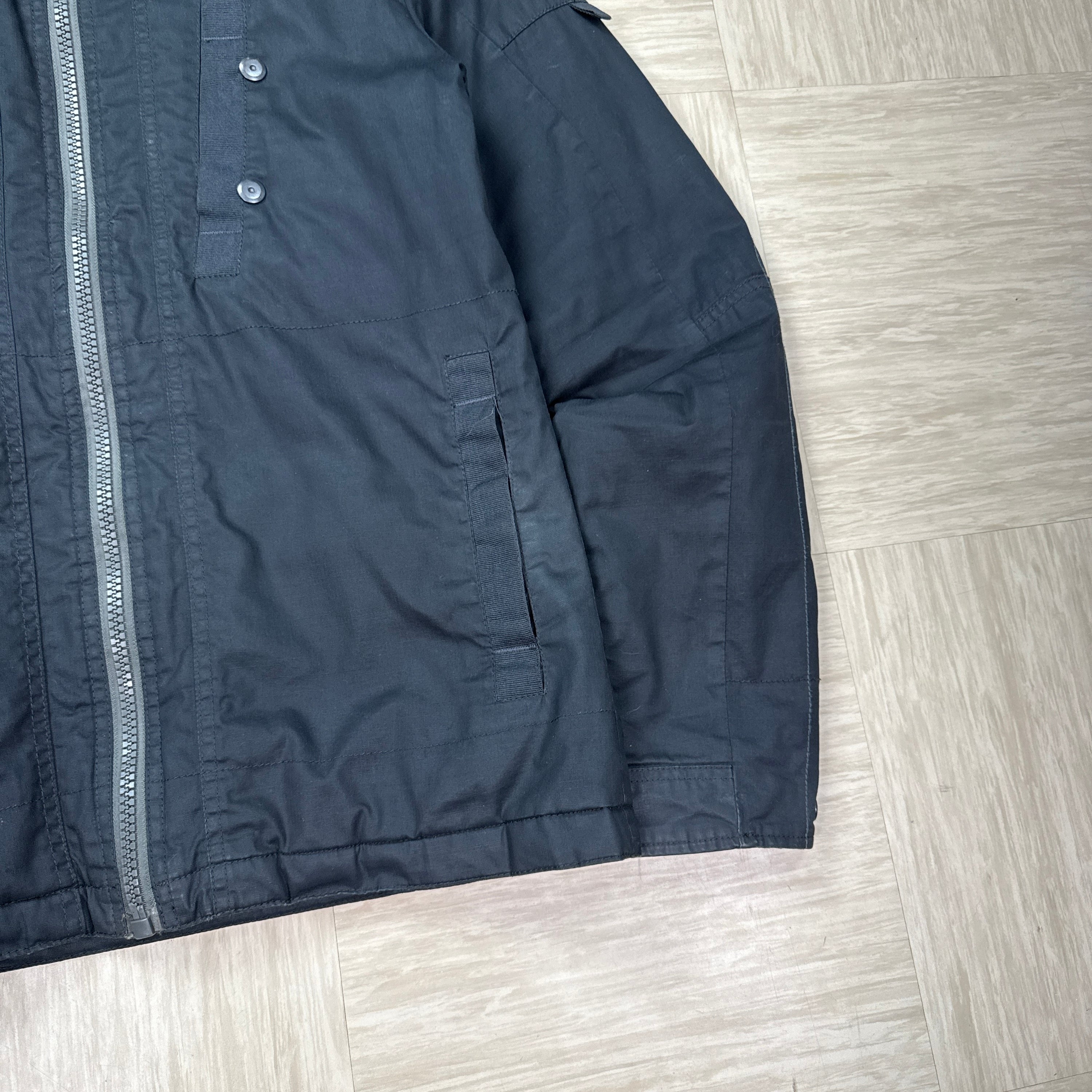 Gstar RAW 2000's technical full zip balaclava style cargo jacket (M)