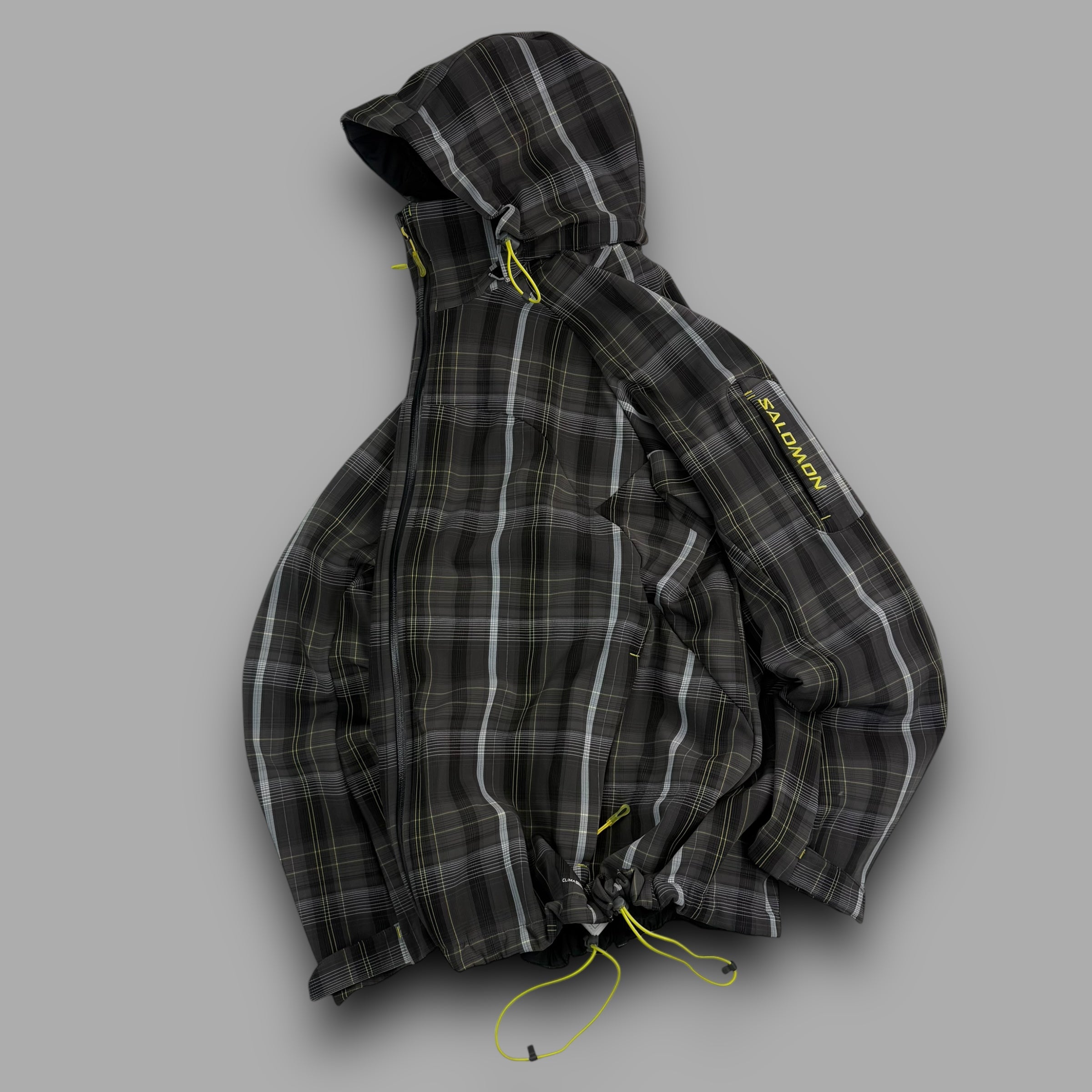 Salomon 2011 technical plaid clima-pro ski jacket (XL)