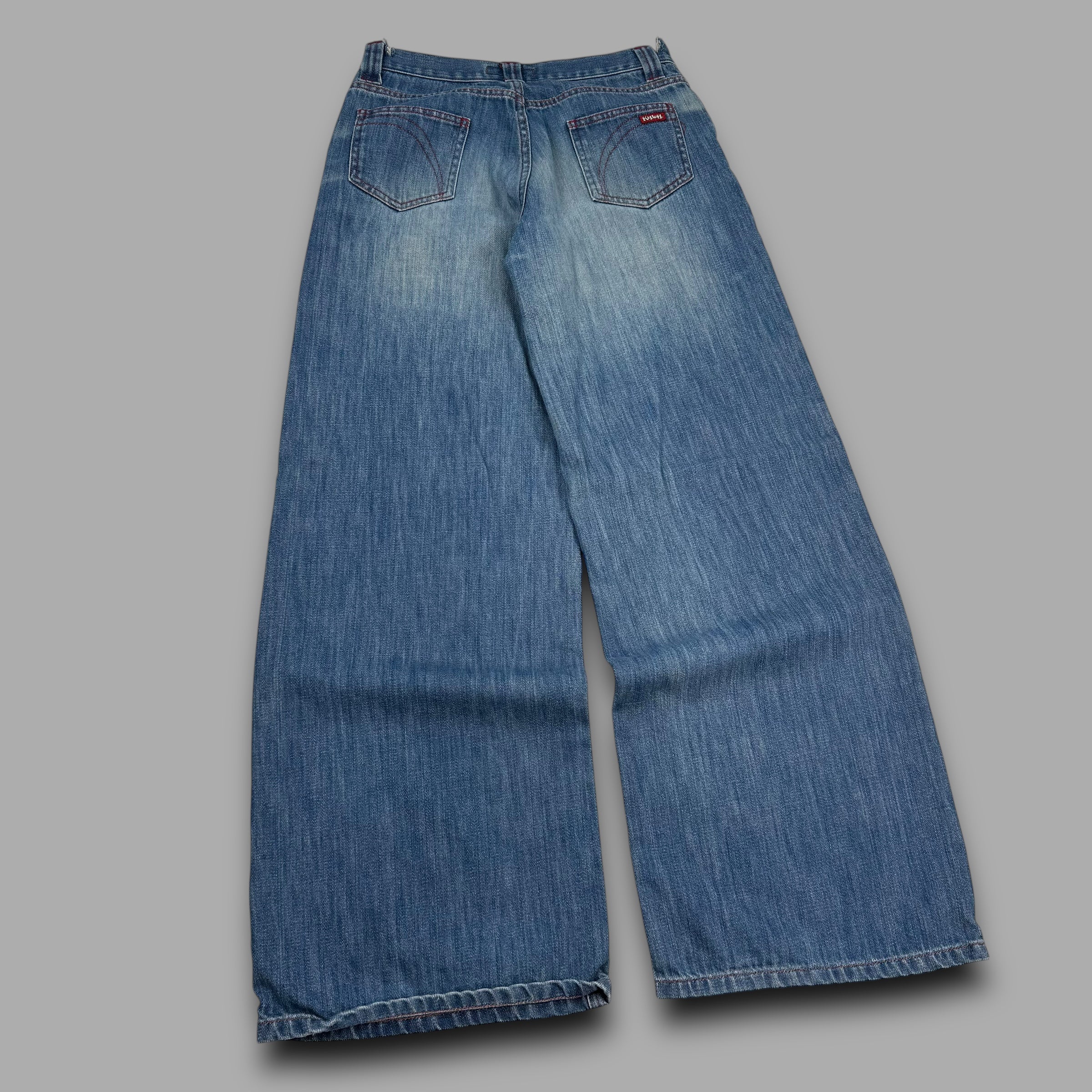 Killah 2000's baggy wide leg denim jeans (S)
