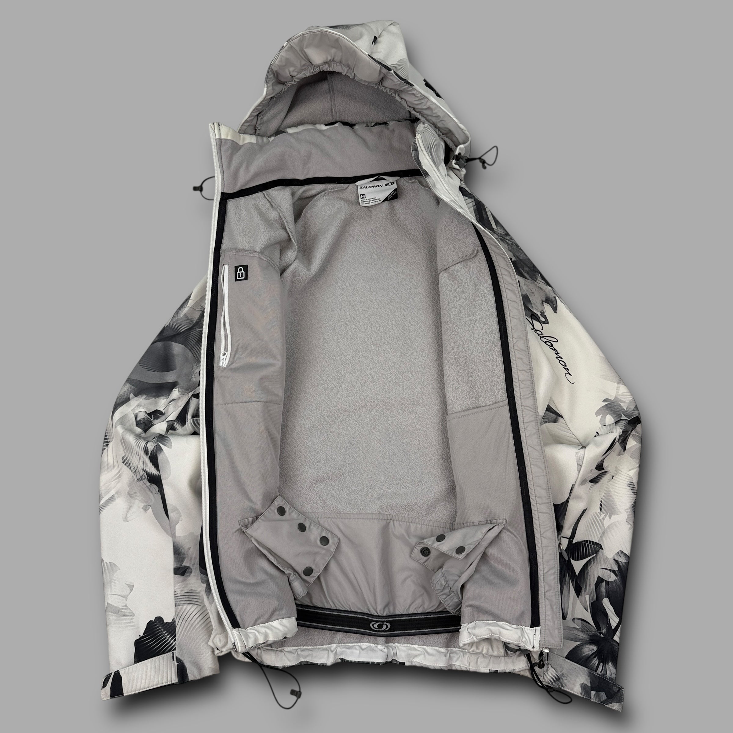 Salomon 2011 technical softshell monogram clima pro jacket (M) wms