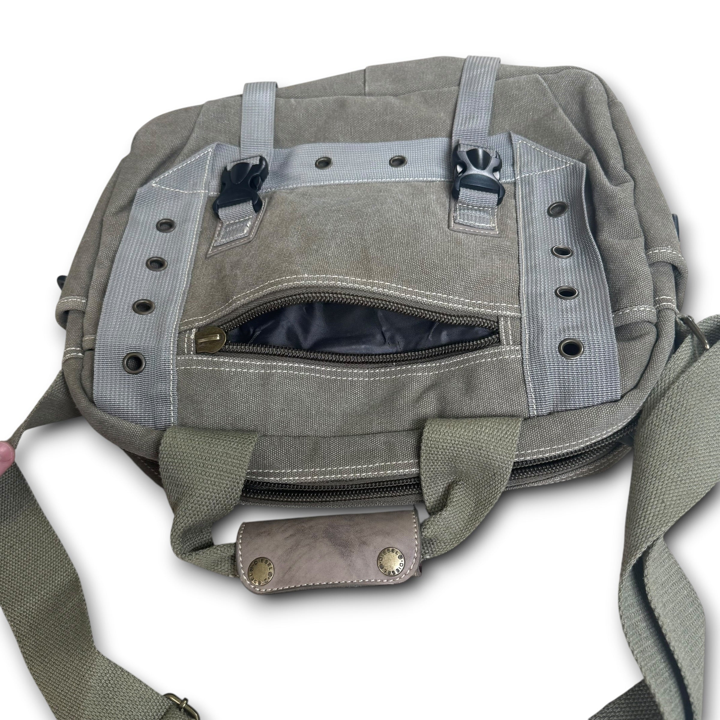 Diesel spare parts 2000's technical messenger / shoulder bag (OS)