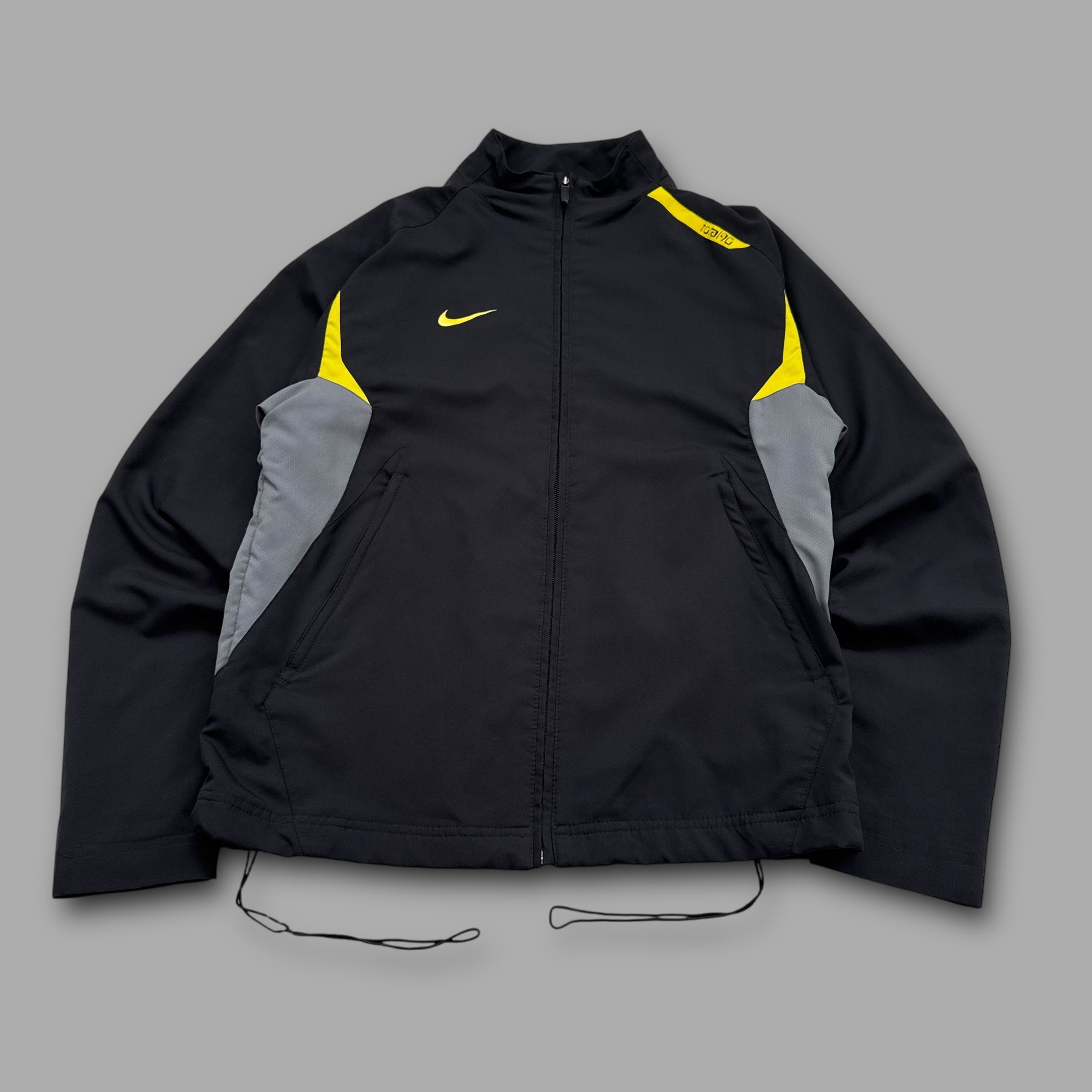 Nike 2000's total 90's technical full-zip panelled track jacket (S)