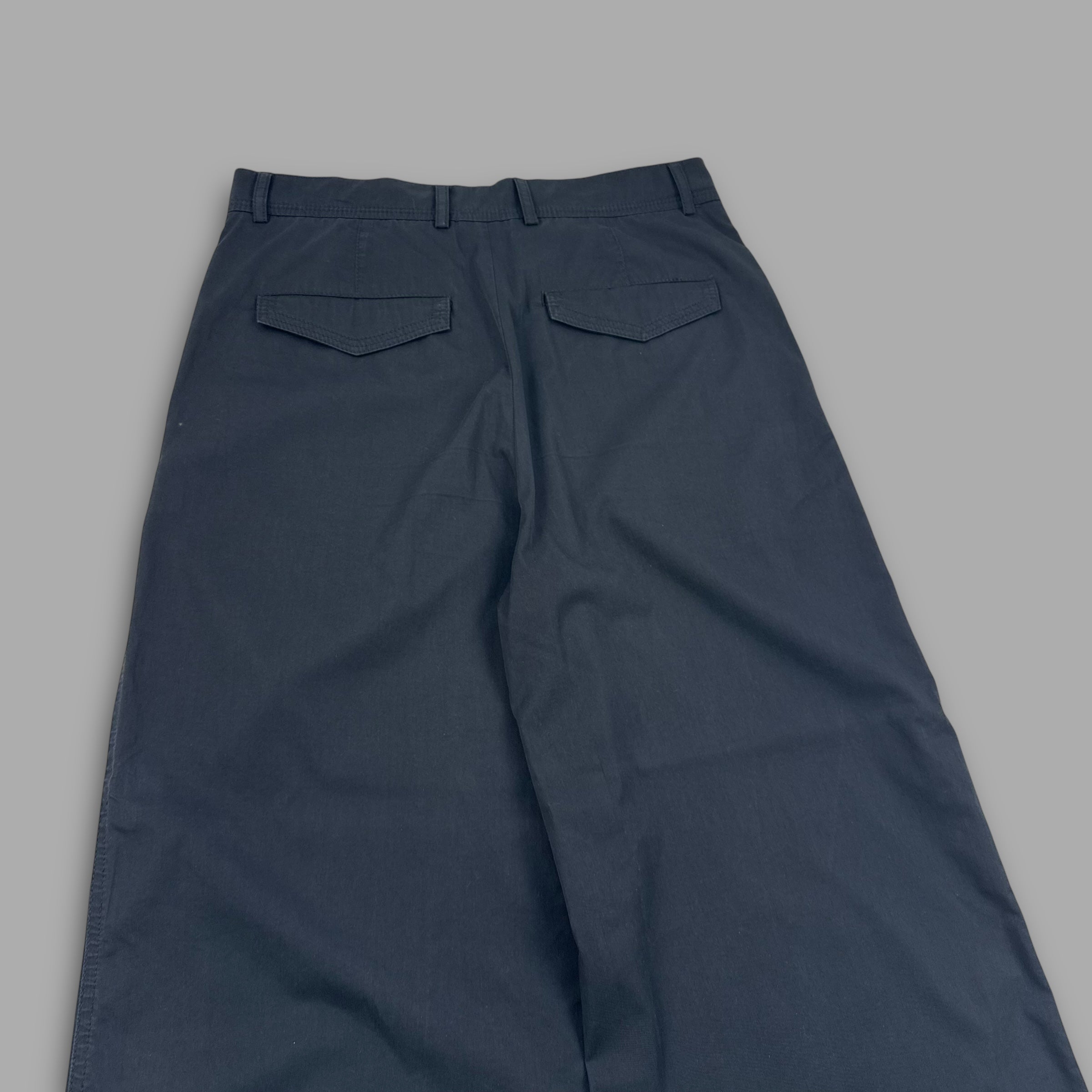 Massimo dutti 2000's pleated wide leg baggy trousers (S)