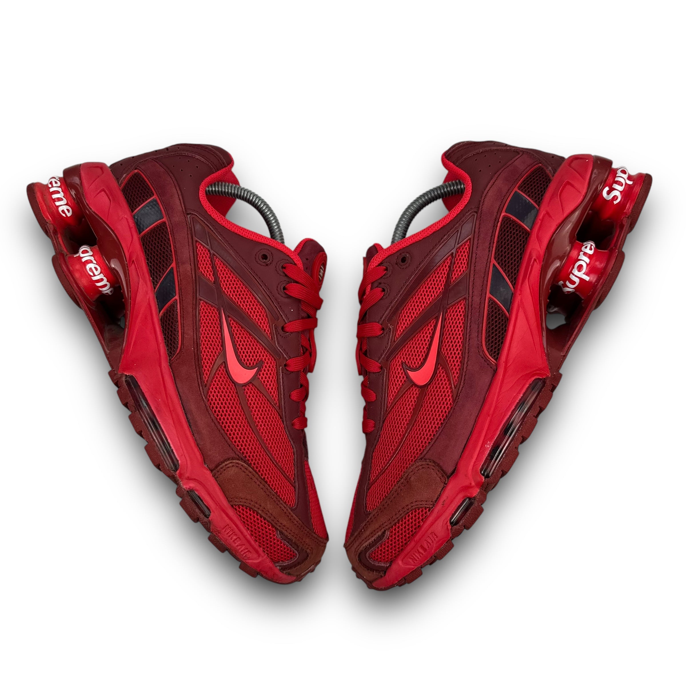 Supreme x Nike shox ride II 2022 'speed red' (UK7.5)