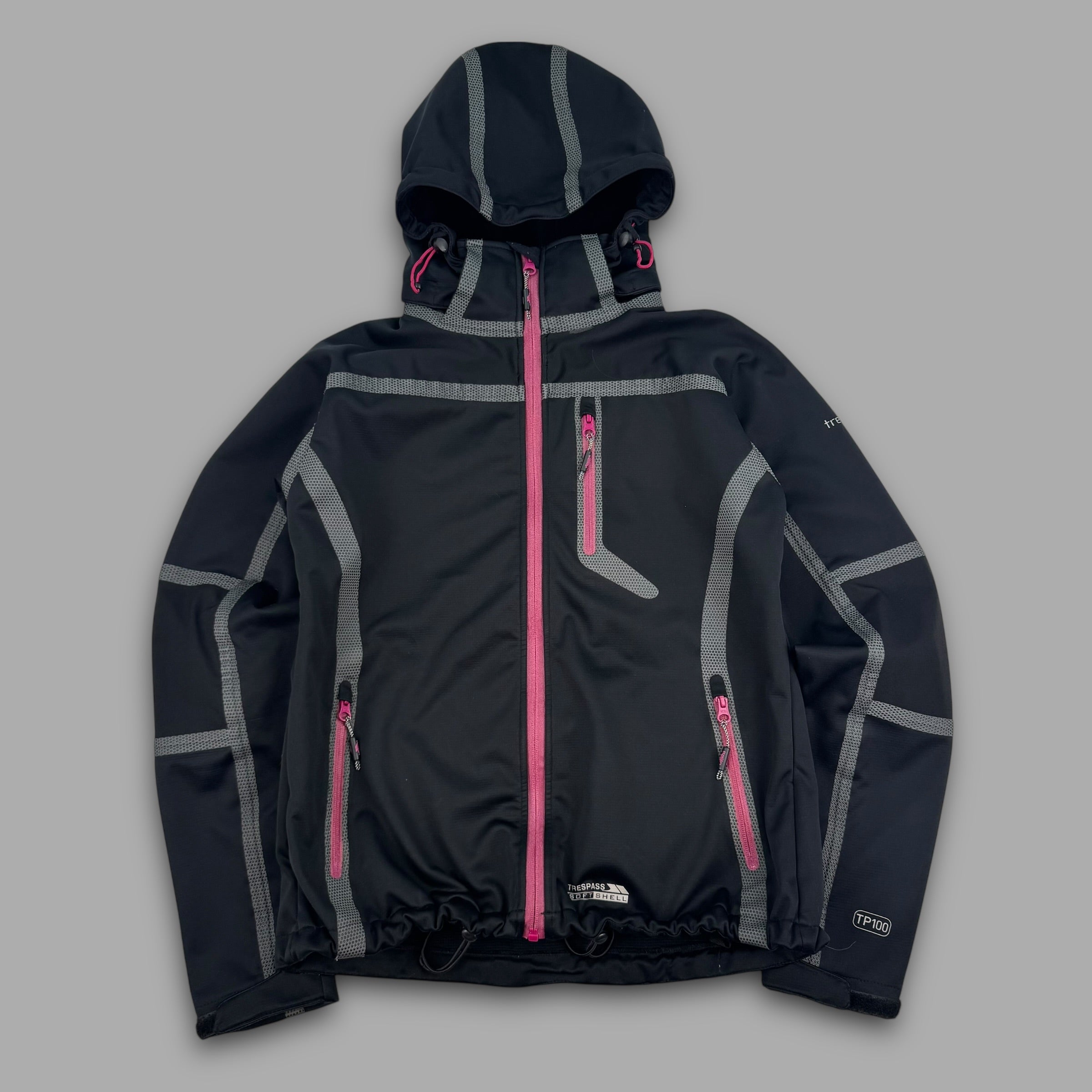 Trespass 2000's technical taped seams vented waterproof softshell jacket (L) wms
