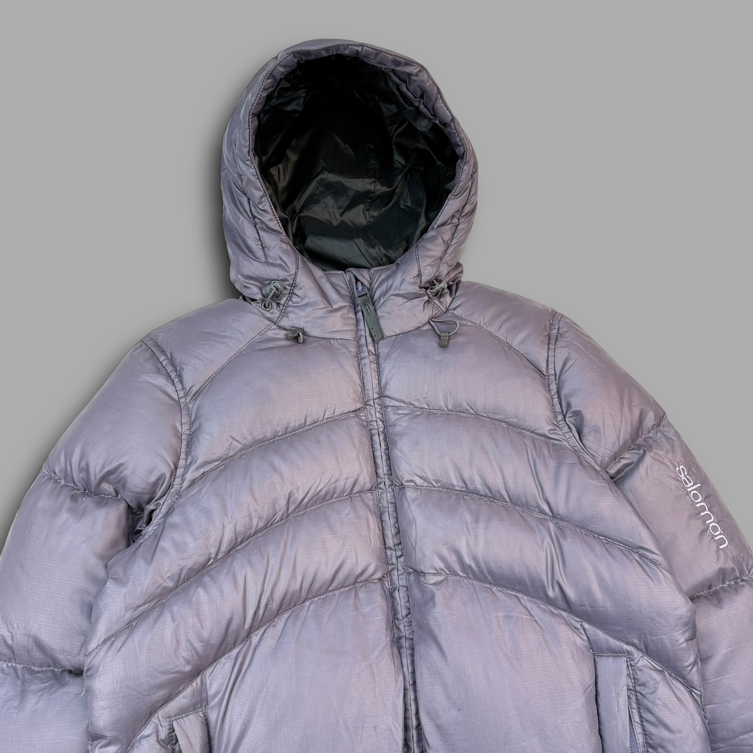 Salomon 2000's downfilled nylon puffer jacket (M)