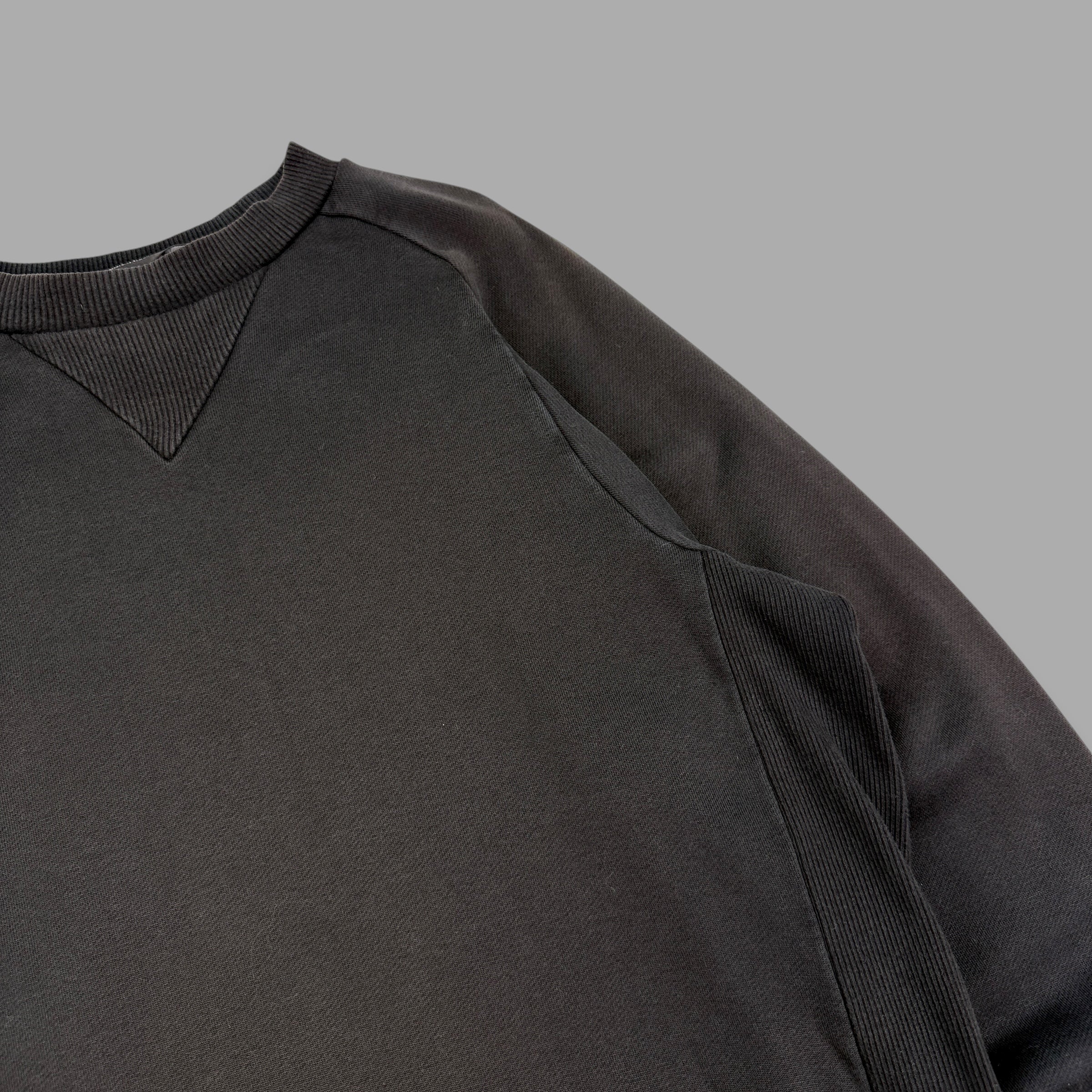 Yohji Yamamoto 2016 panelled pullover graphic Y3 sweatshirt (M)