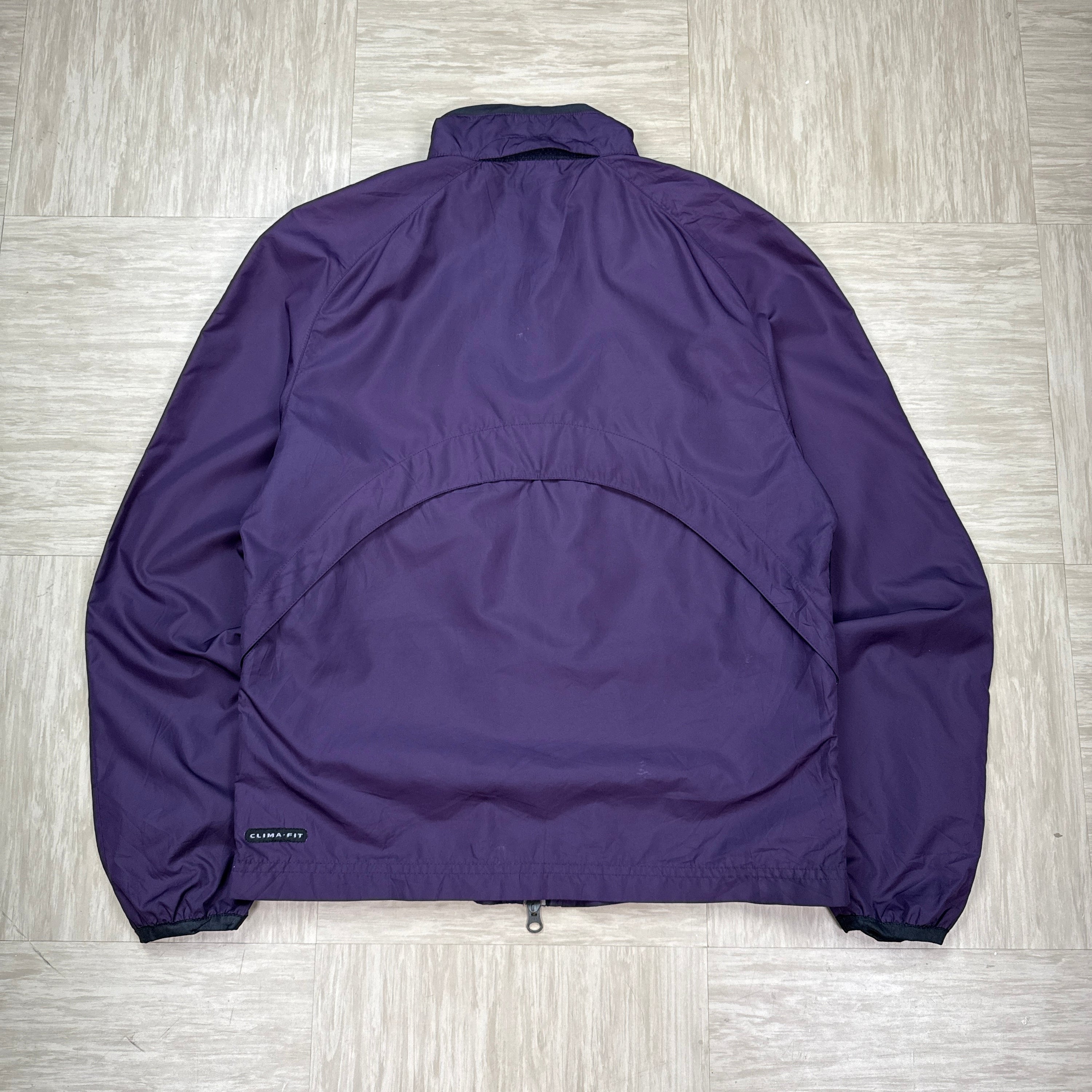Nike 2000's technical butterfly hidden pocket track jacket (S)