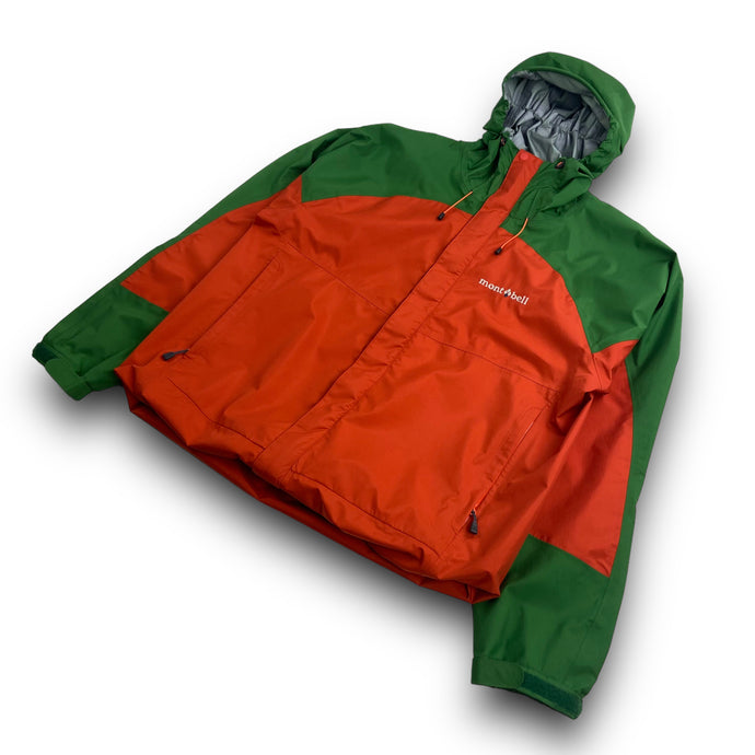 Montbell two-tone taped seams shell jacket (L)