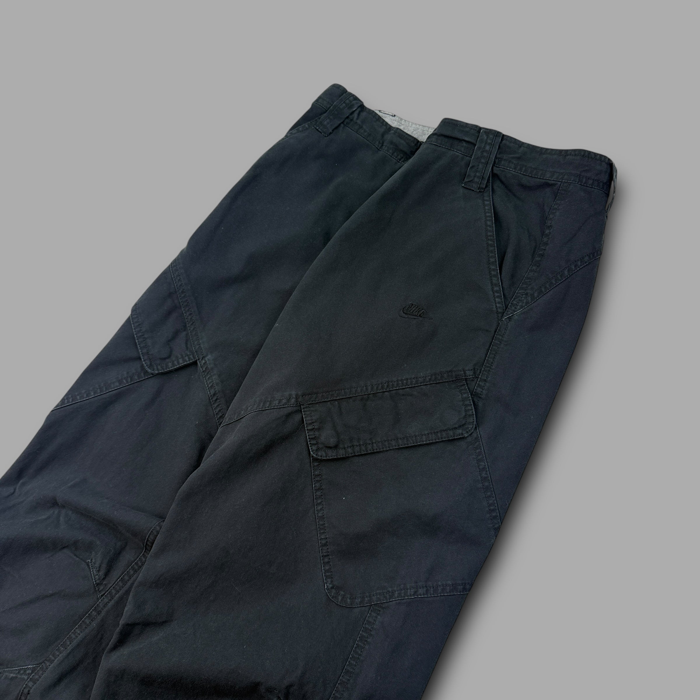 Nike 2000's technical dual pocket baggy carpenter trousers (M)
