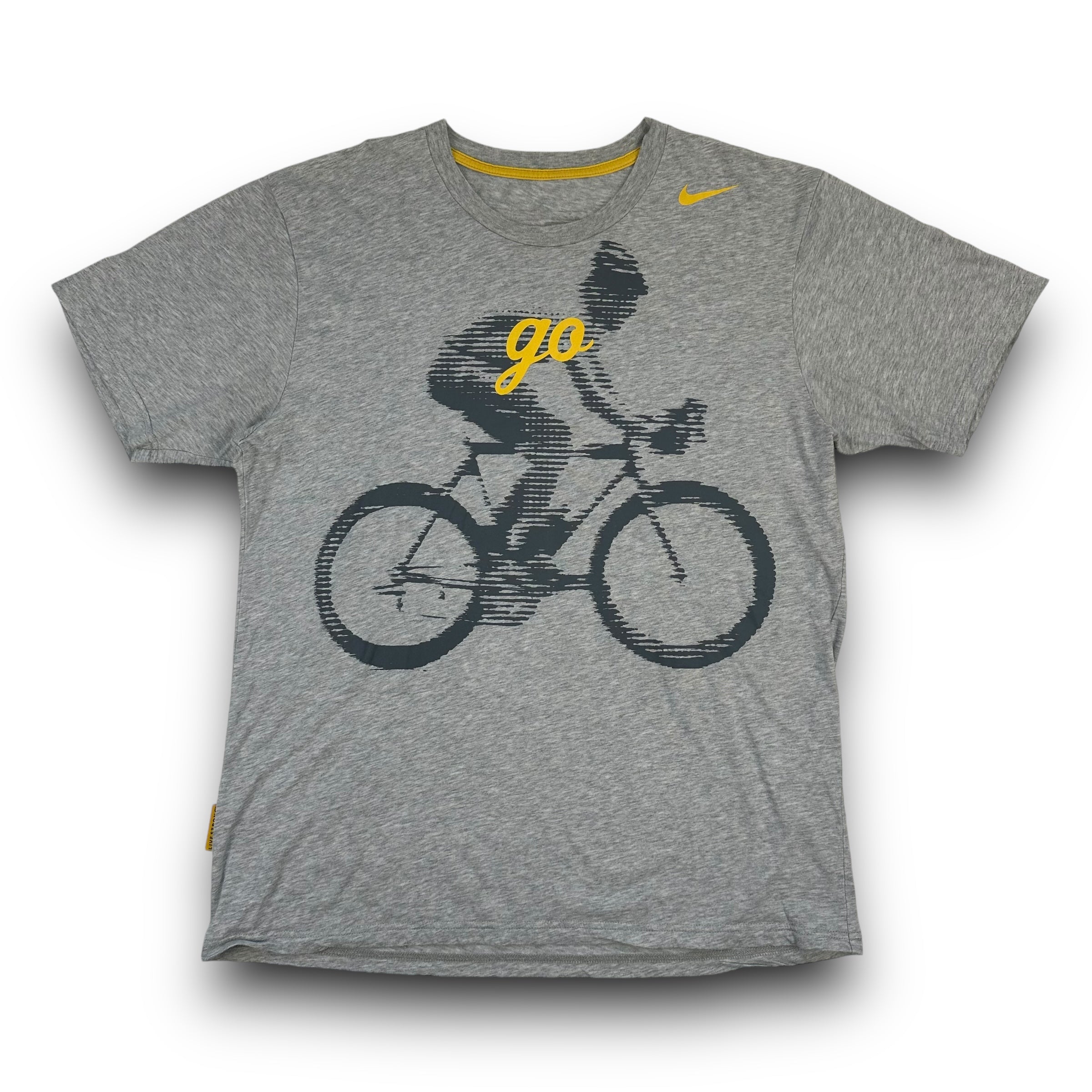 Nike 2000's livestrong graphic cycling tee (L)