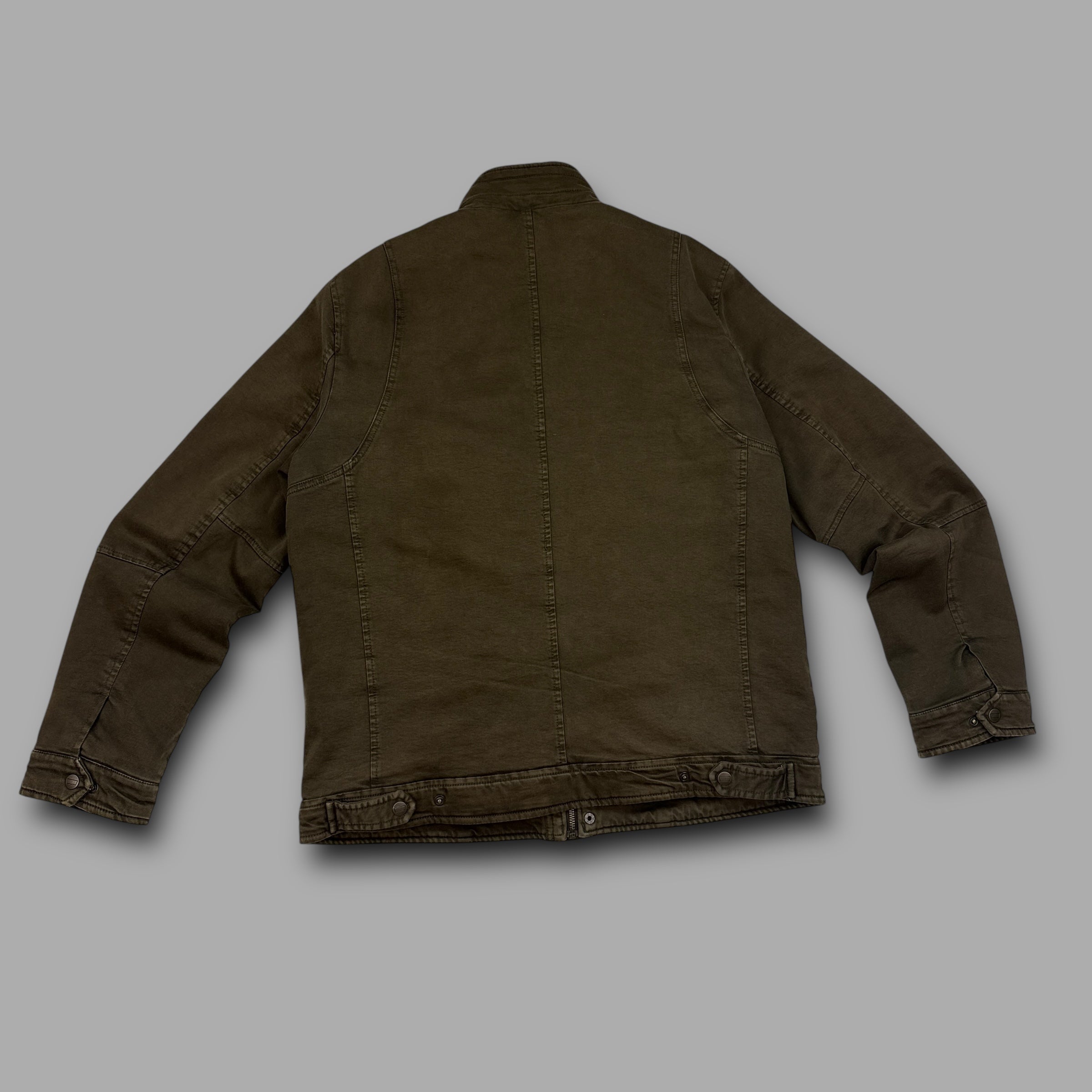 Levi's 2000's technical dual pocket zip-up biker style jacket (M)