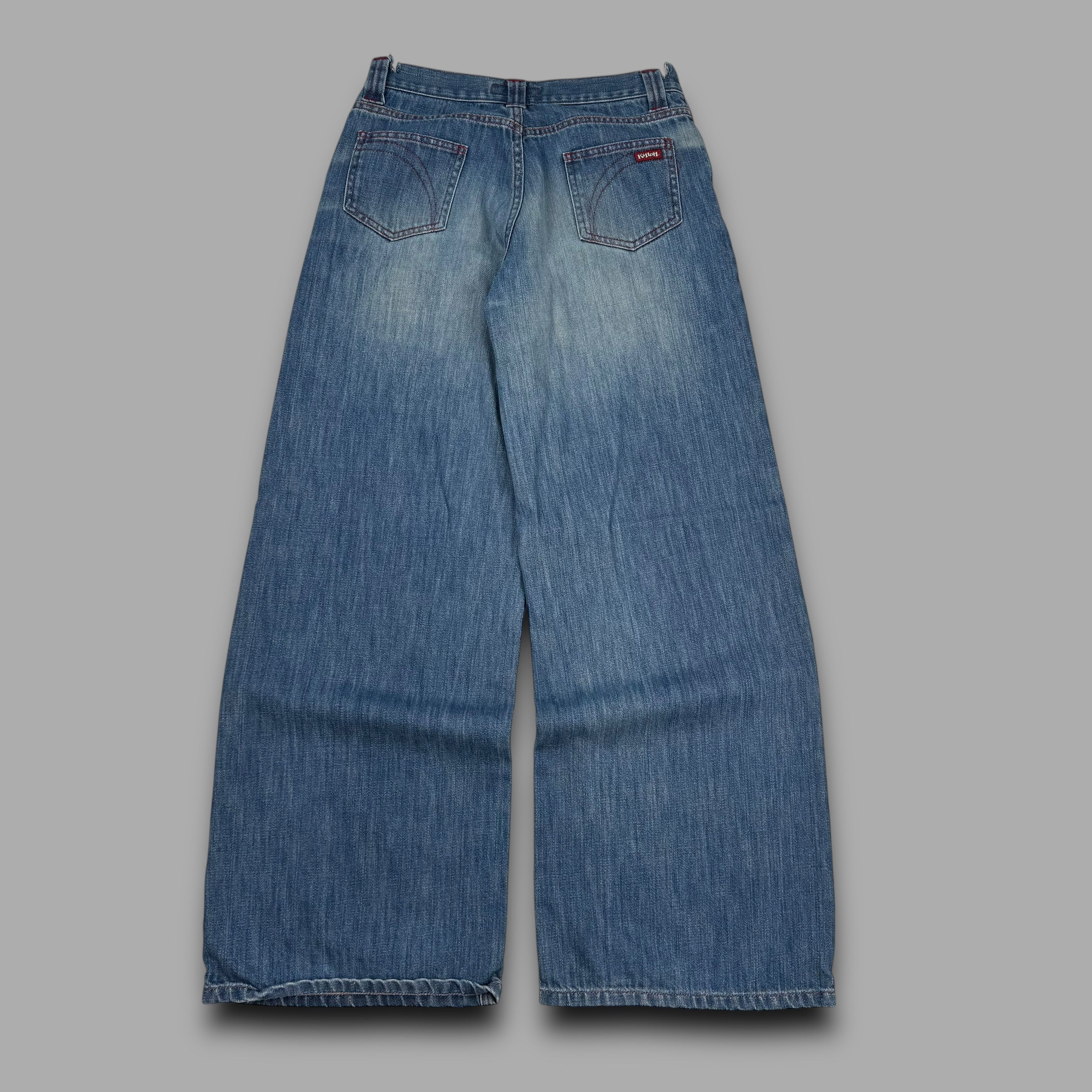 Killah 2000's baggy wide leg denim jeans (S)