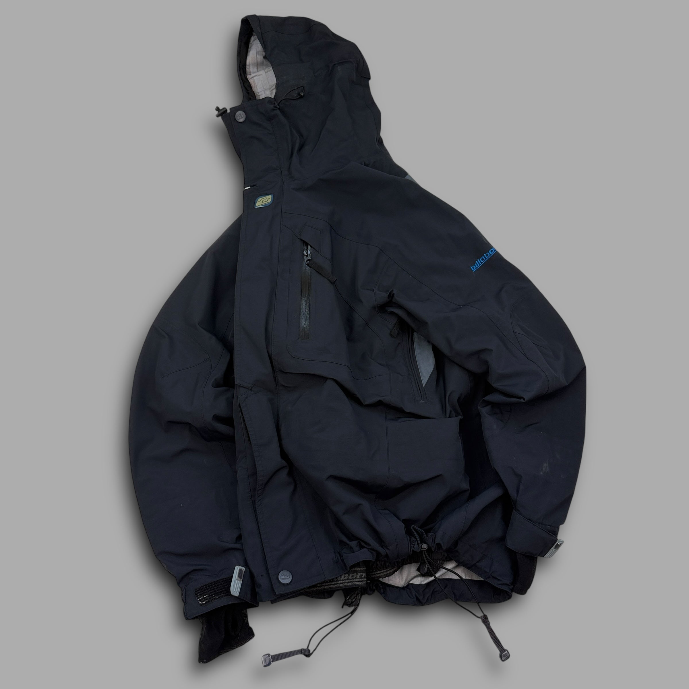 Billabong 2000's technical dual pocket taped seams ski jacket (S-M)