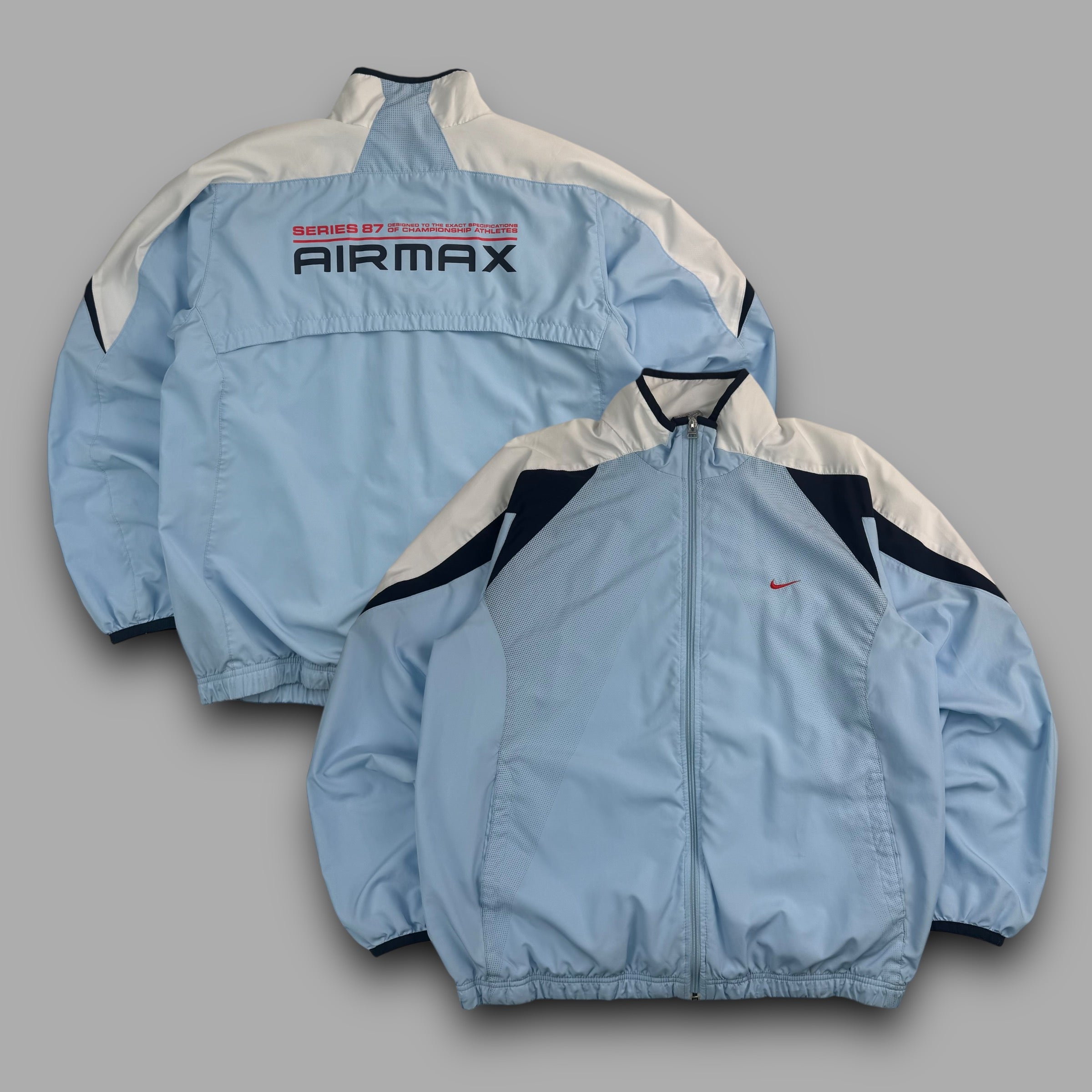 Nike 2000's airmax series 87 spellout track jacket (L)