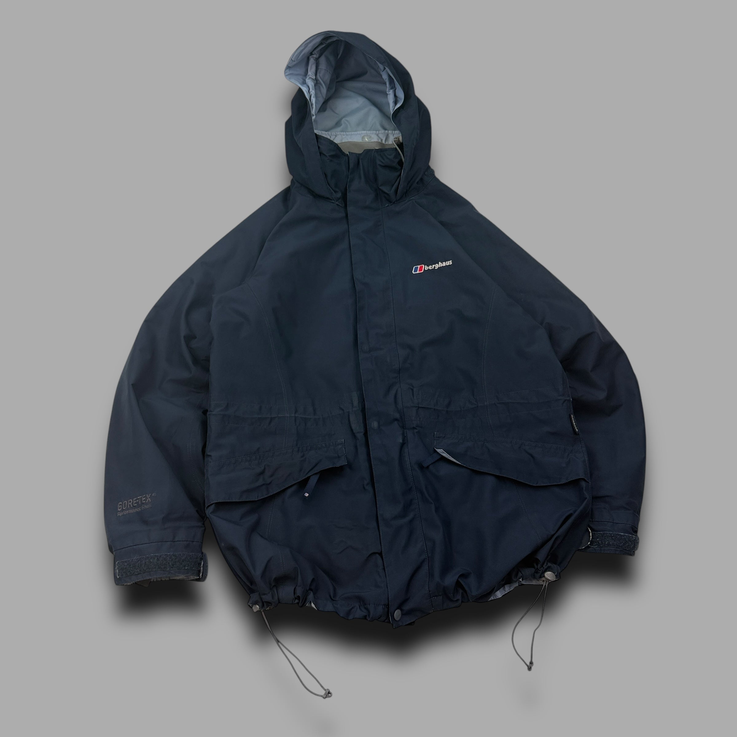 Berghaus gore-tex 2000's technical softshell zip up jacket (M)