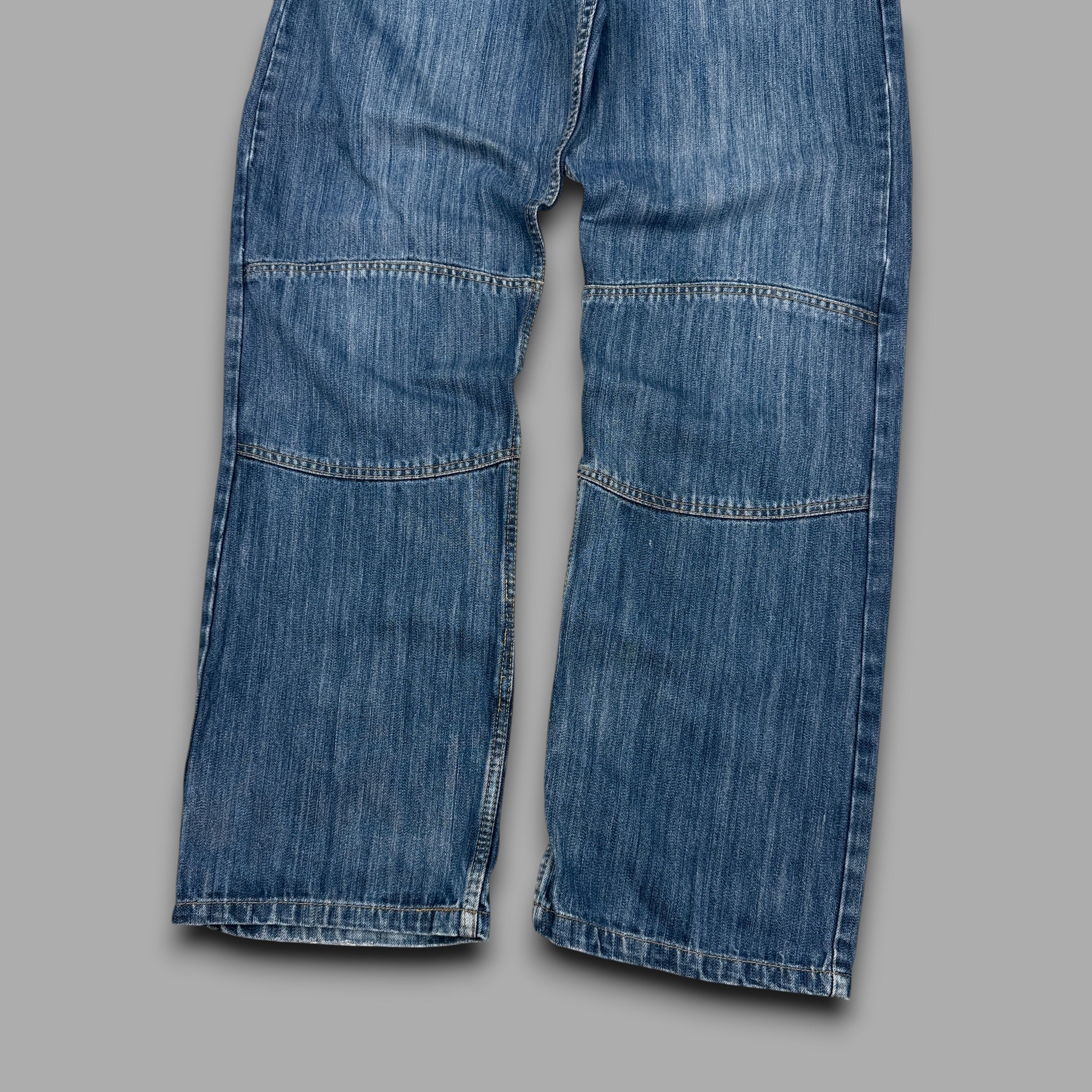 Ecko 2000's baggy denim carpenter style trousers (M-L)