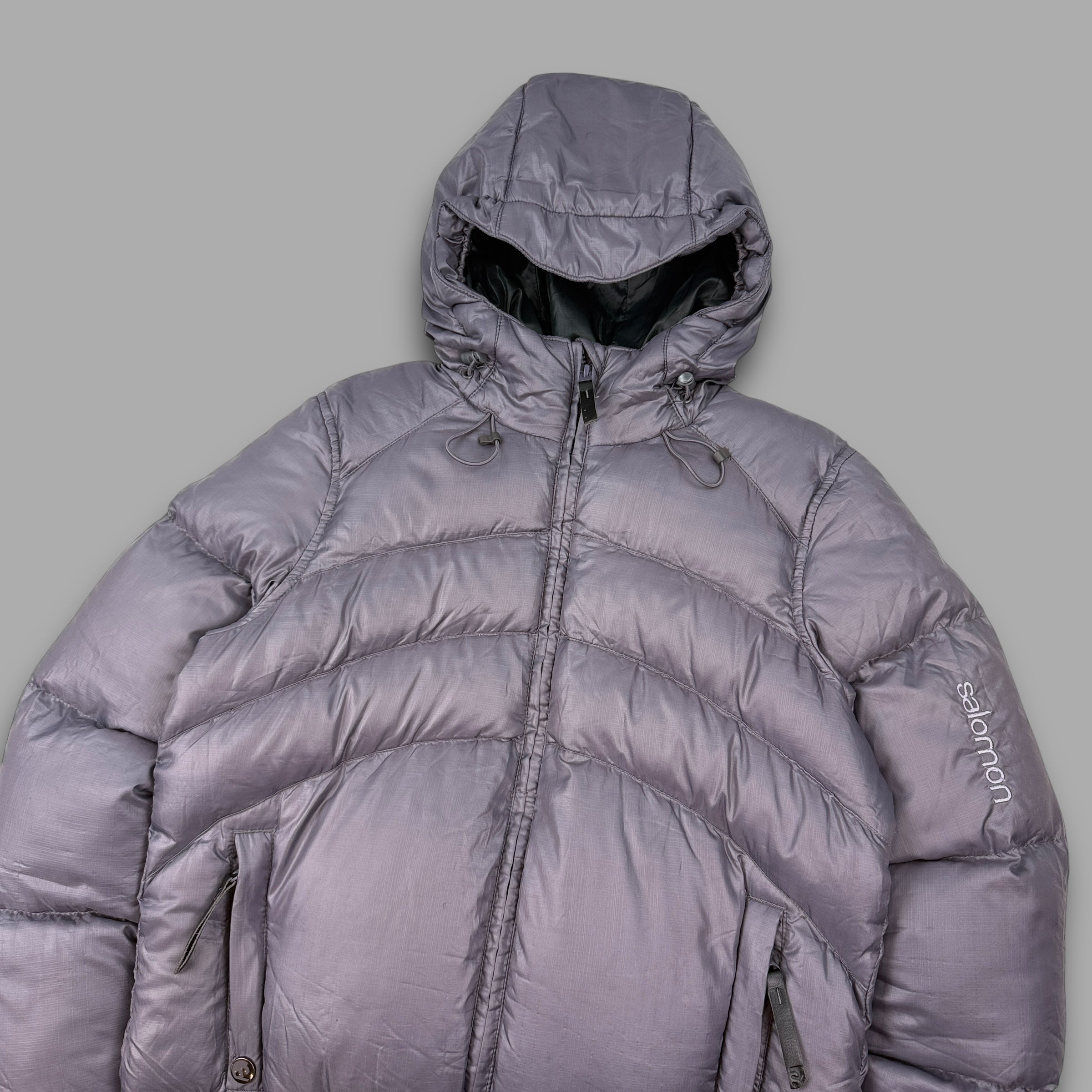 Salomon 2000's technical cropped downfilled puffer jacket (S)
