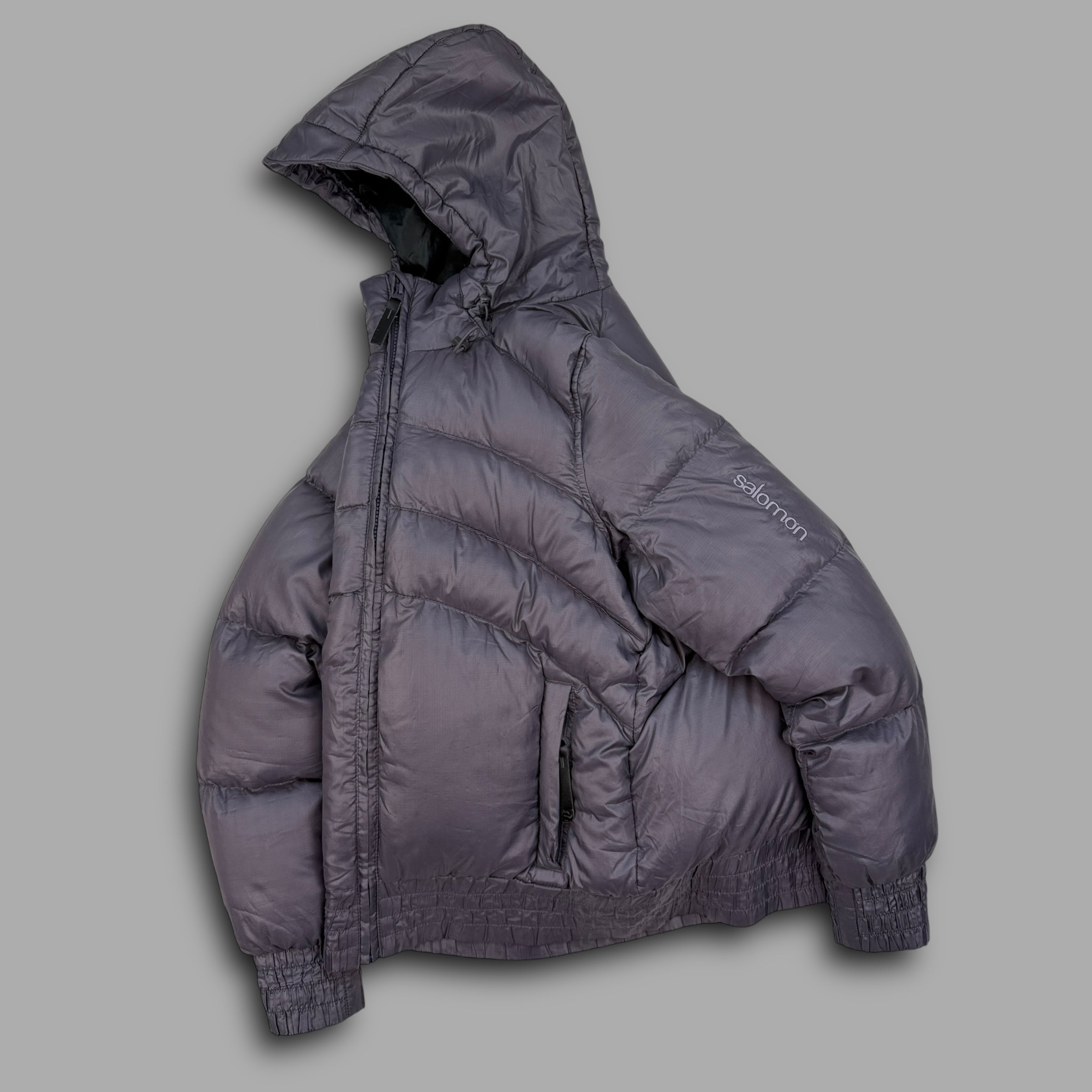 Salomon 2000's downfilled nylon puffer jacket (M)