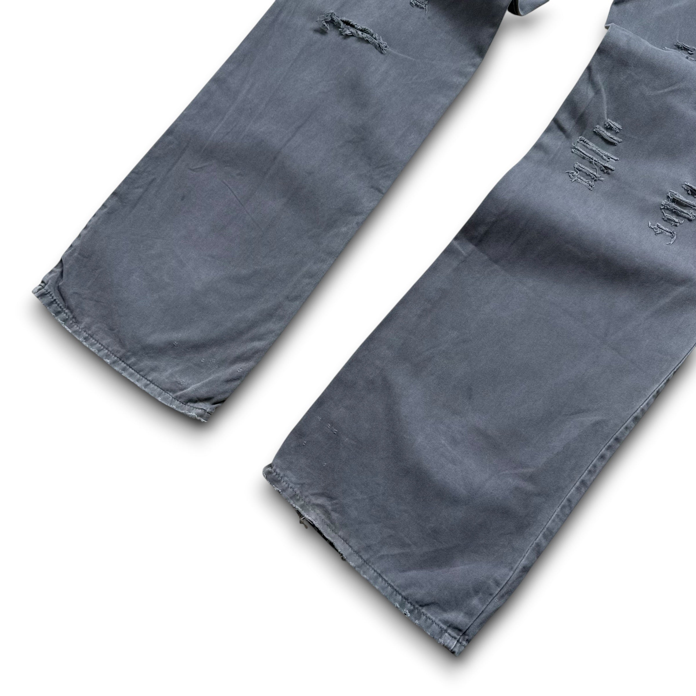 Dolce and gabanna 2000's relaxed straight leg baggy ripped denim jeans (M)