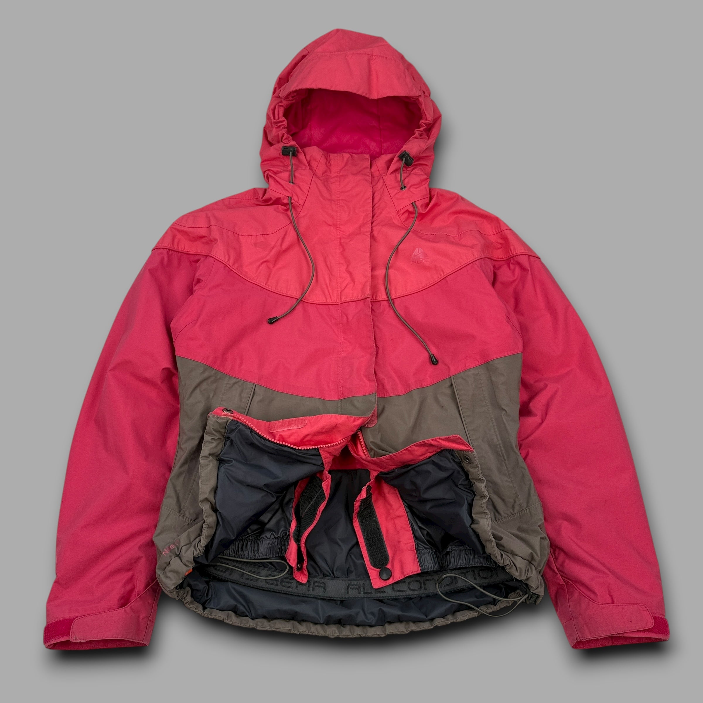 Nike ACG 2000's technical panelled softshell ski jacket (M) wms