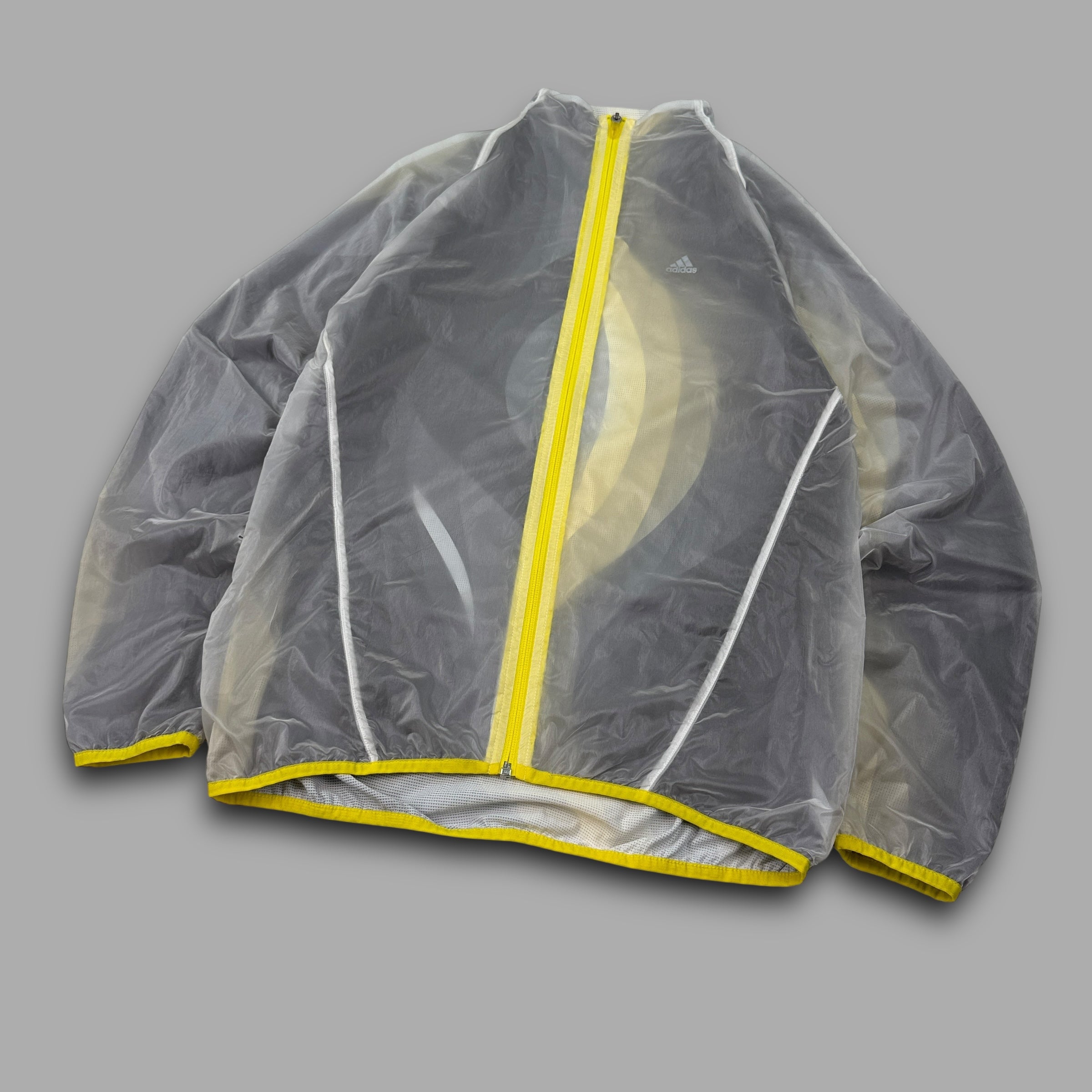 Adidas 2012 technical translucent full-zip track jacket (XS)