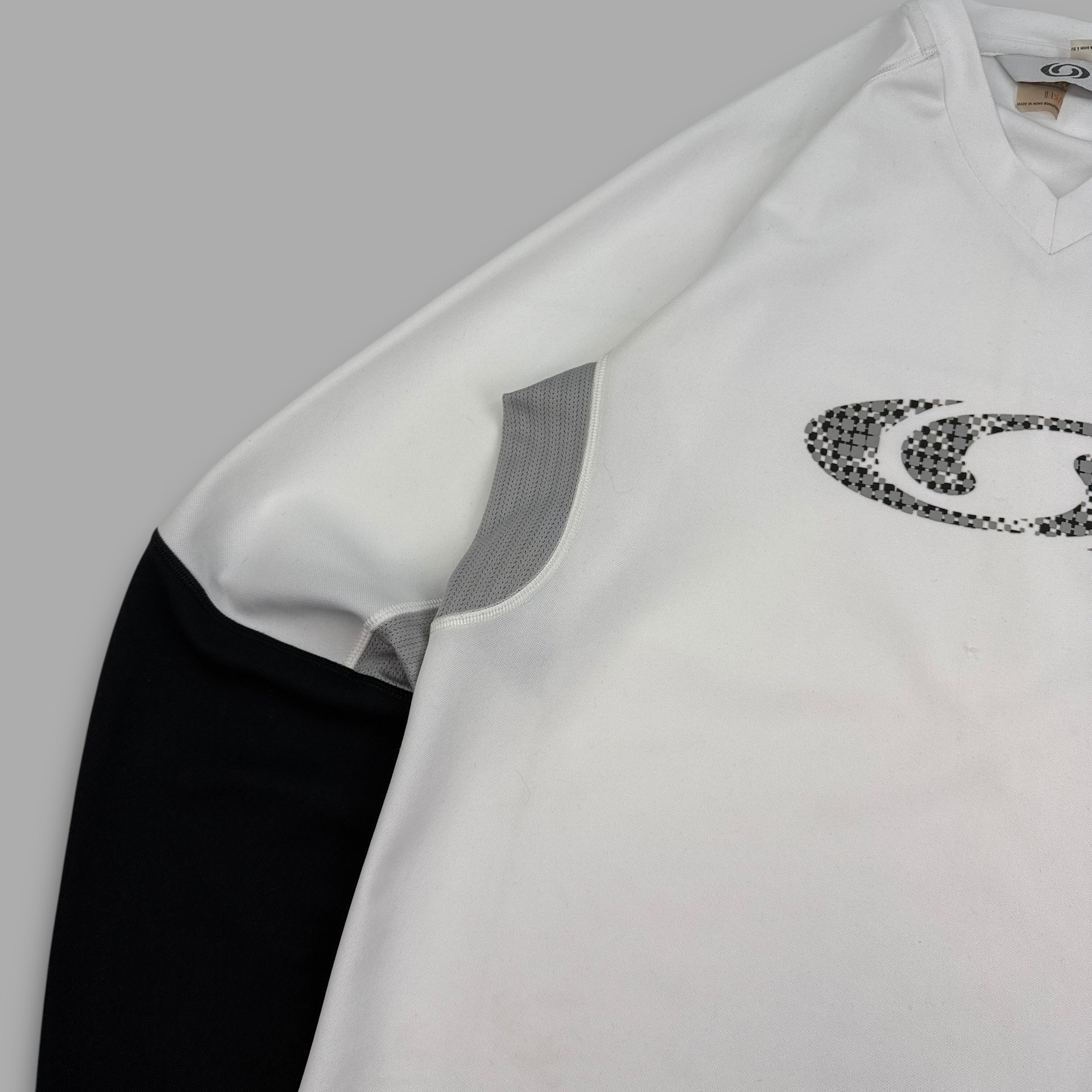 Salomon 2000's technical panelled graphic long sleeve active tee (S)