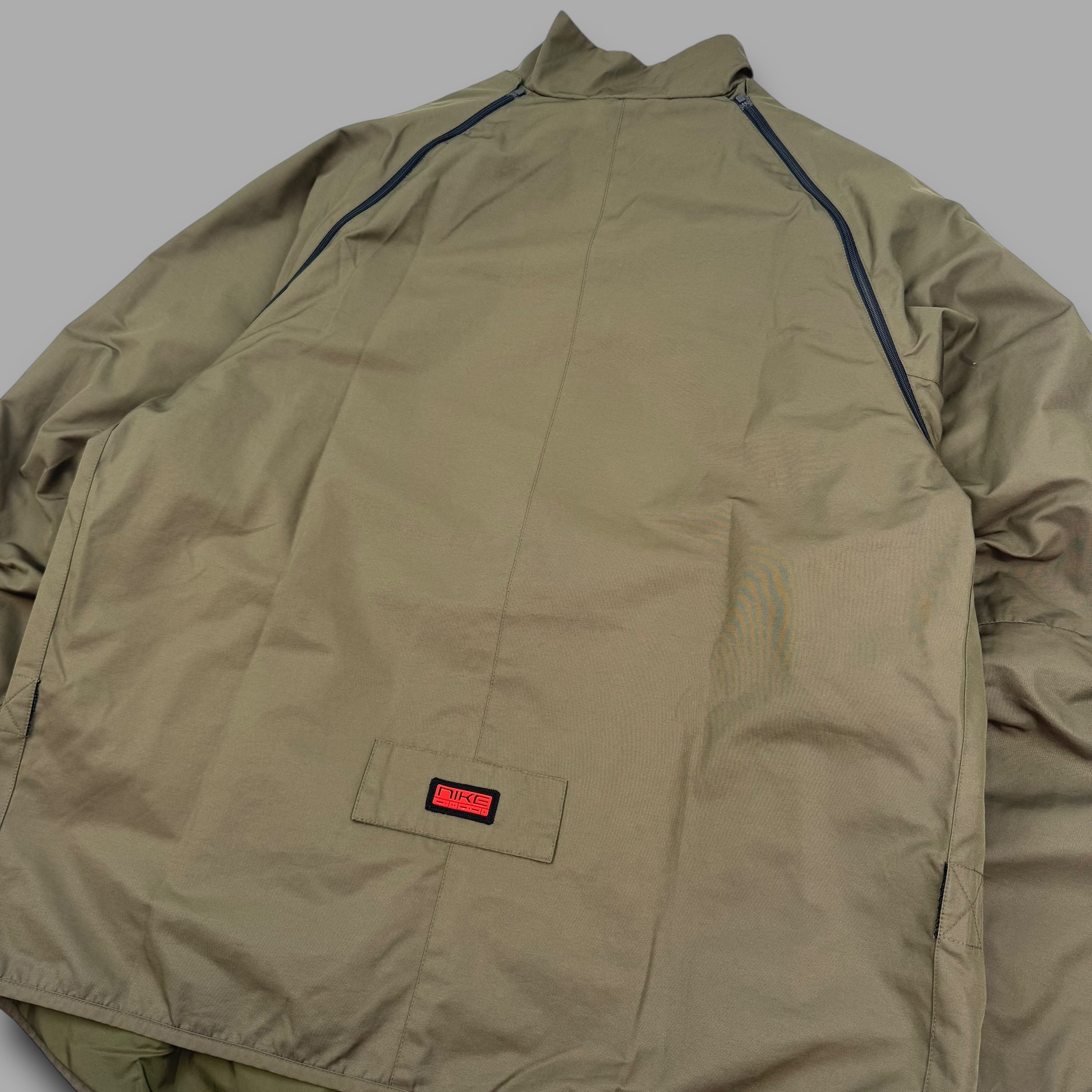 Nike 2000's technical 2in1 convertible MP3 shell jacket (L)