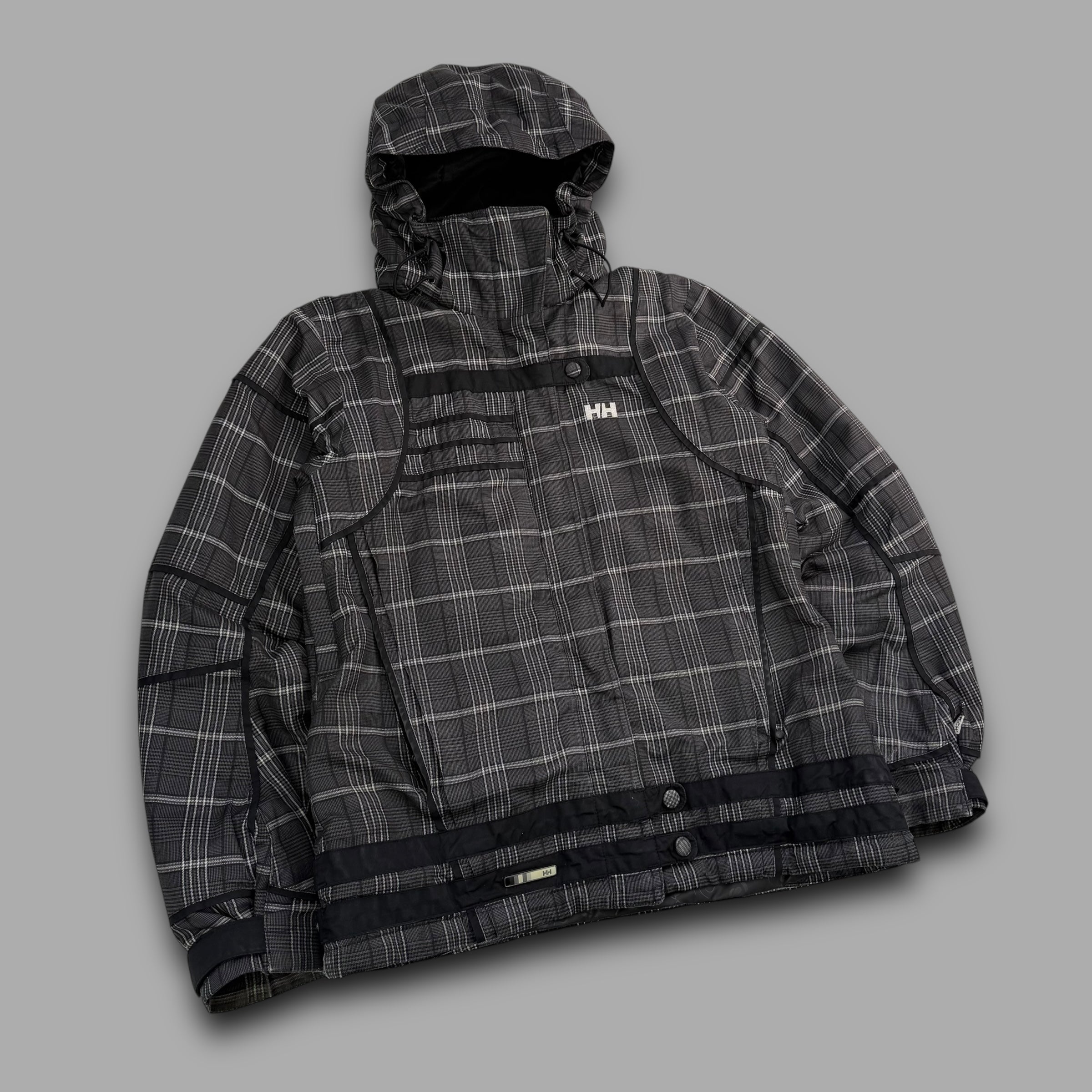 Helly Hanson 2000's technical plaid ski jacket (S) wms