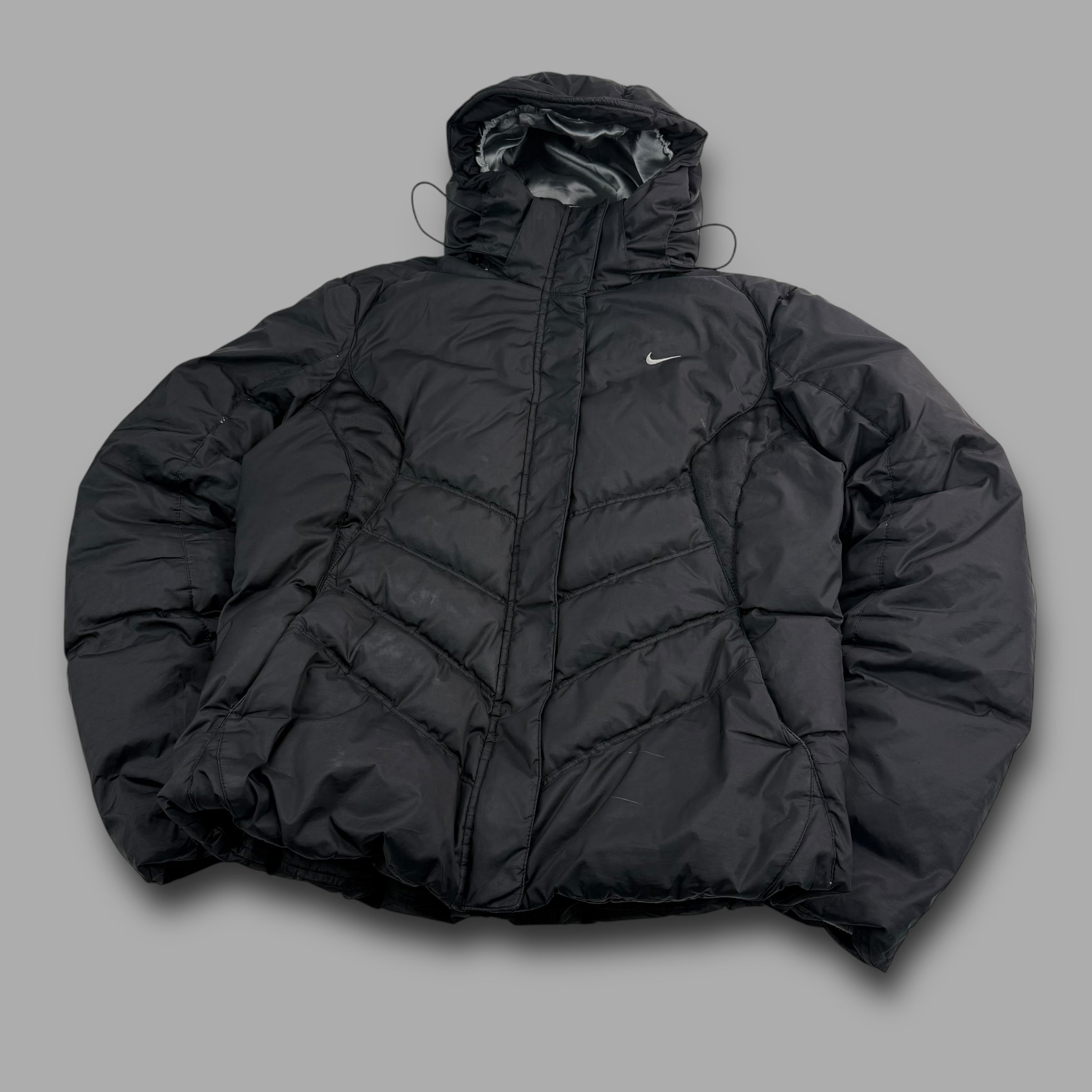 Nike 2000's panelled 550 down-filled puffer jacket (S)