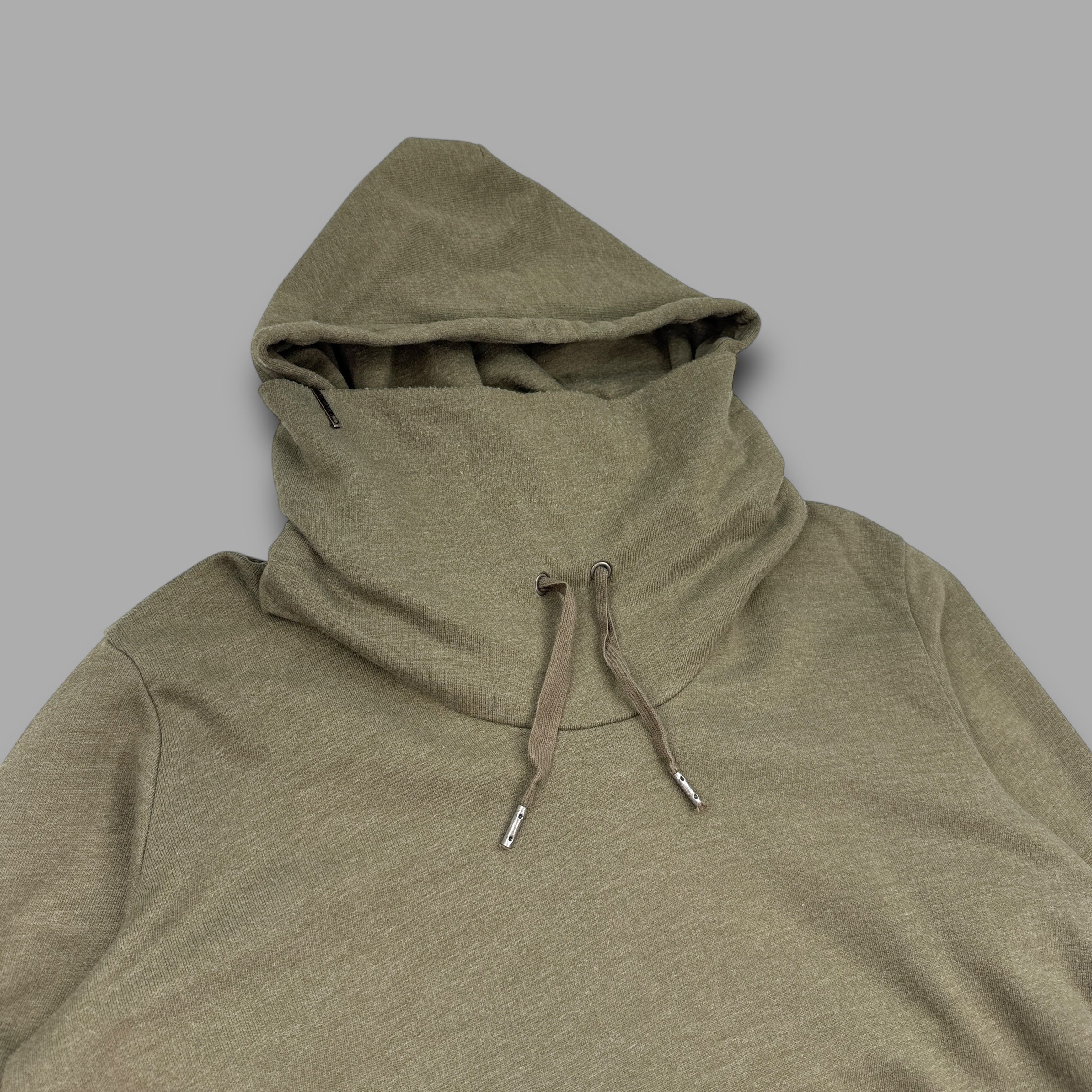 Diesel 2000's technical balaclava pullover hoodie (L)