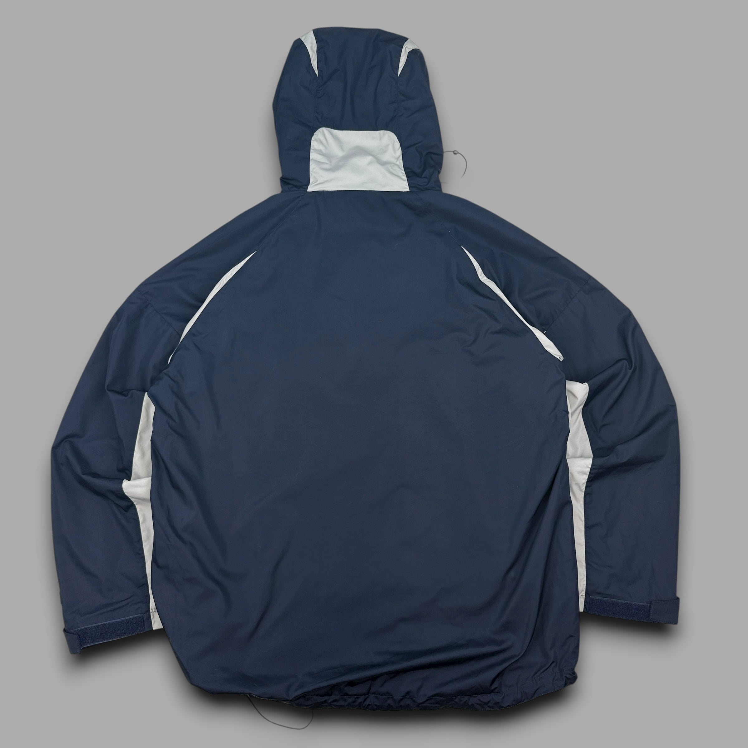 Nike shox 2000's technical panelled pullover 1/4 zip windbreaker (L)
