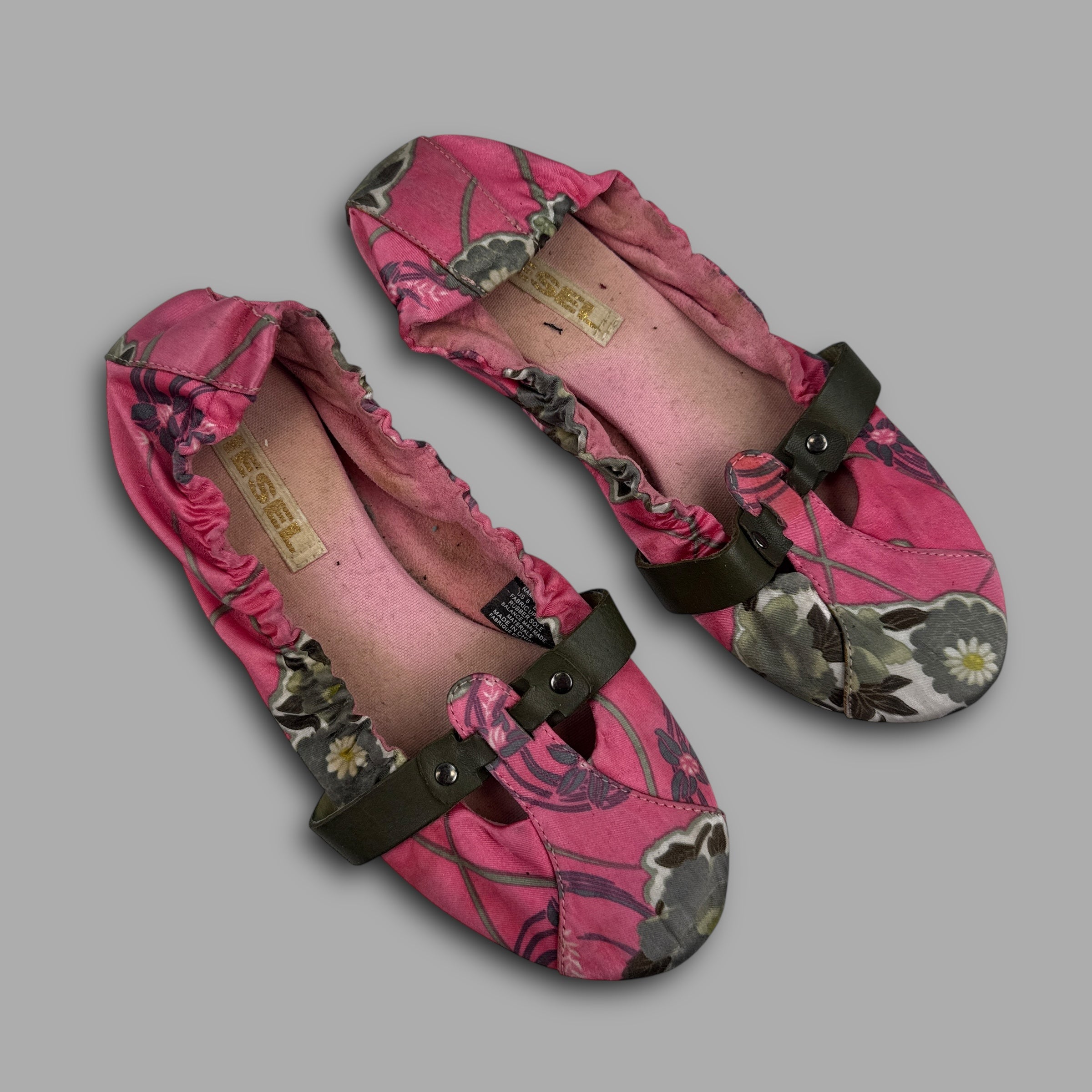 Diesel floral ballet pumps (UK5)