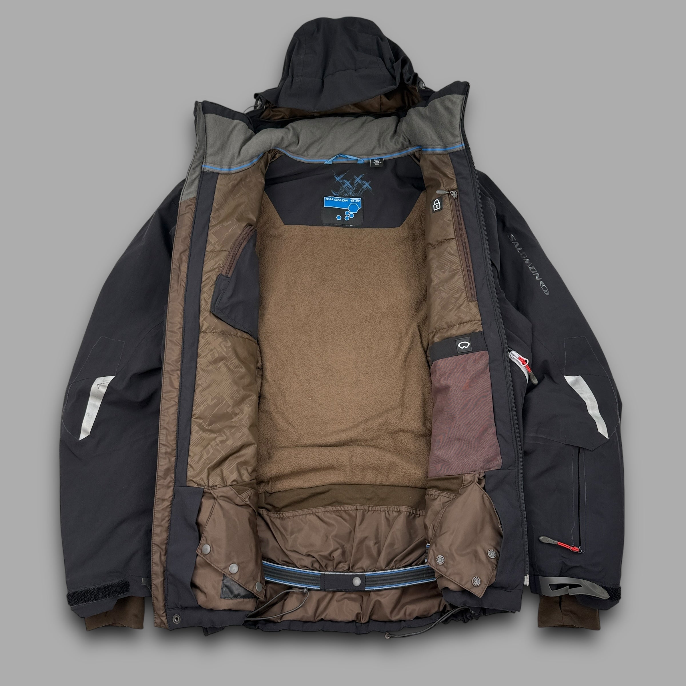 Salomon 2008 technical clima pro softshell ski jacket (S)