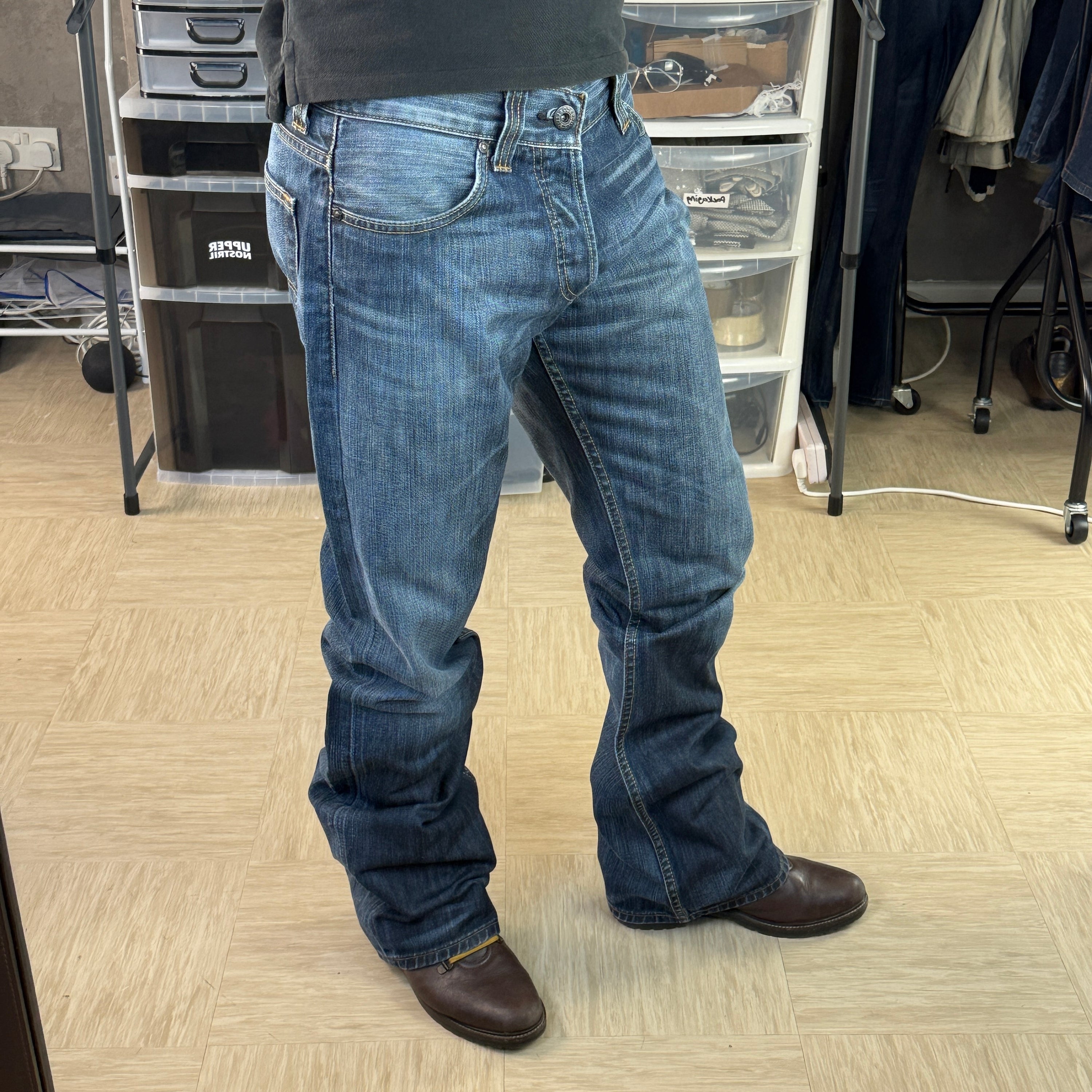 Levi's 512 2000's relaxed fit denim bootcut jeans (S)