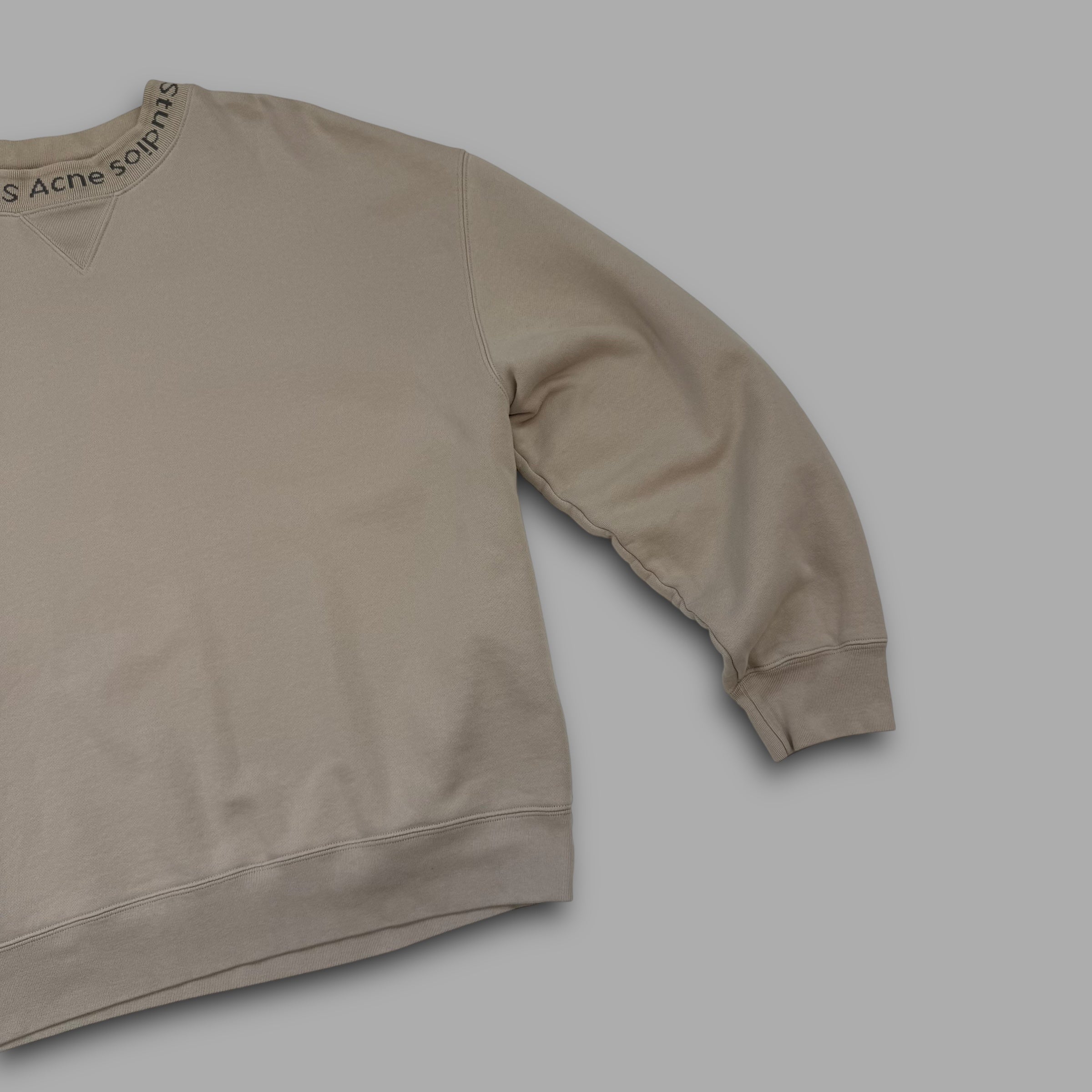 Acne studios flogho logo pullover sweatshirt (L)
