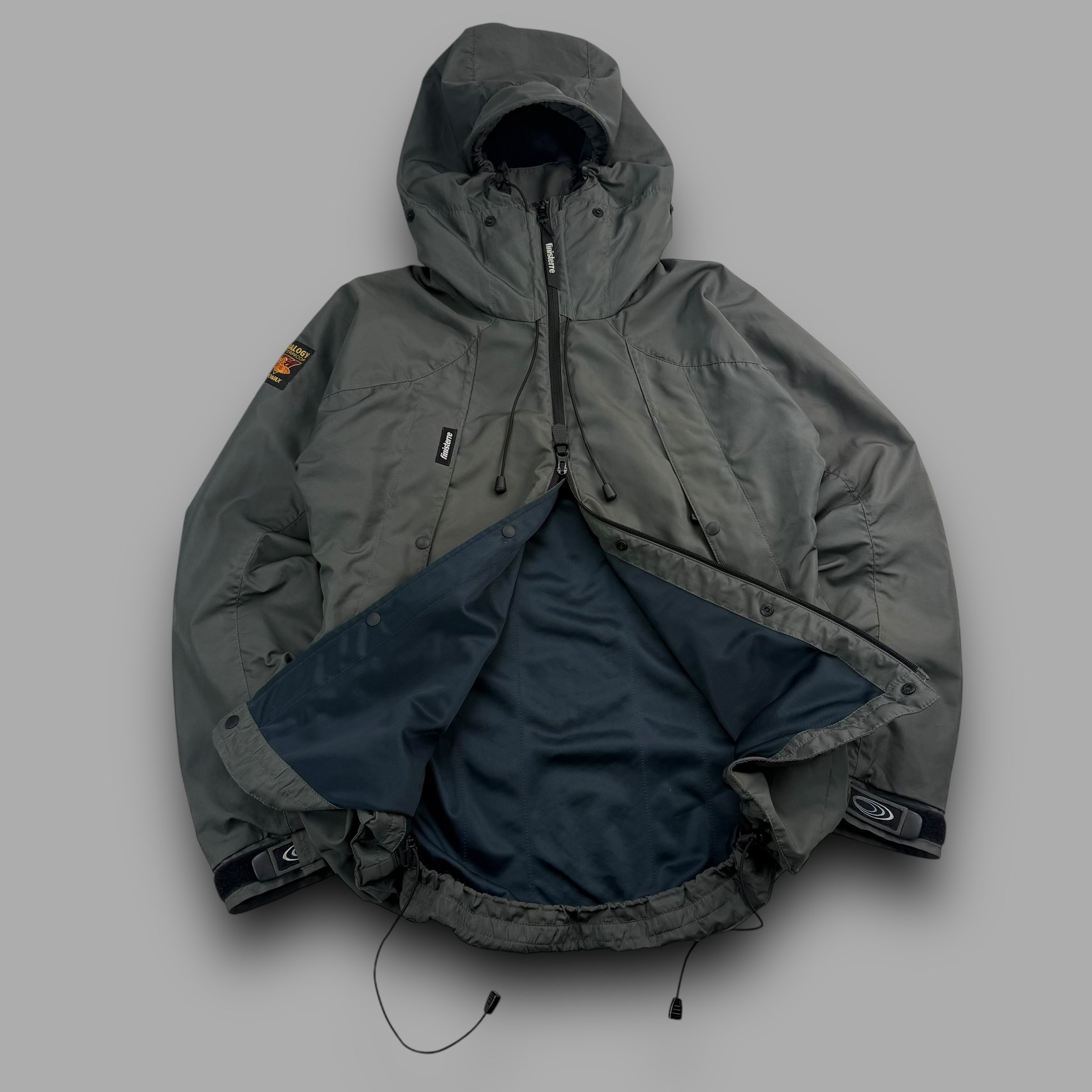 Finisterre x nikwax 2000's technical zip-up smock (L)