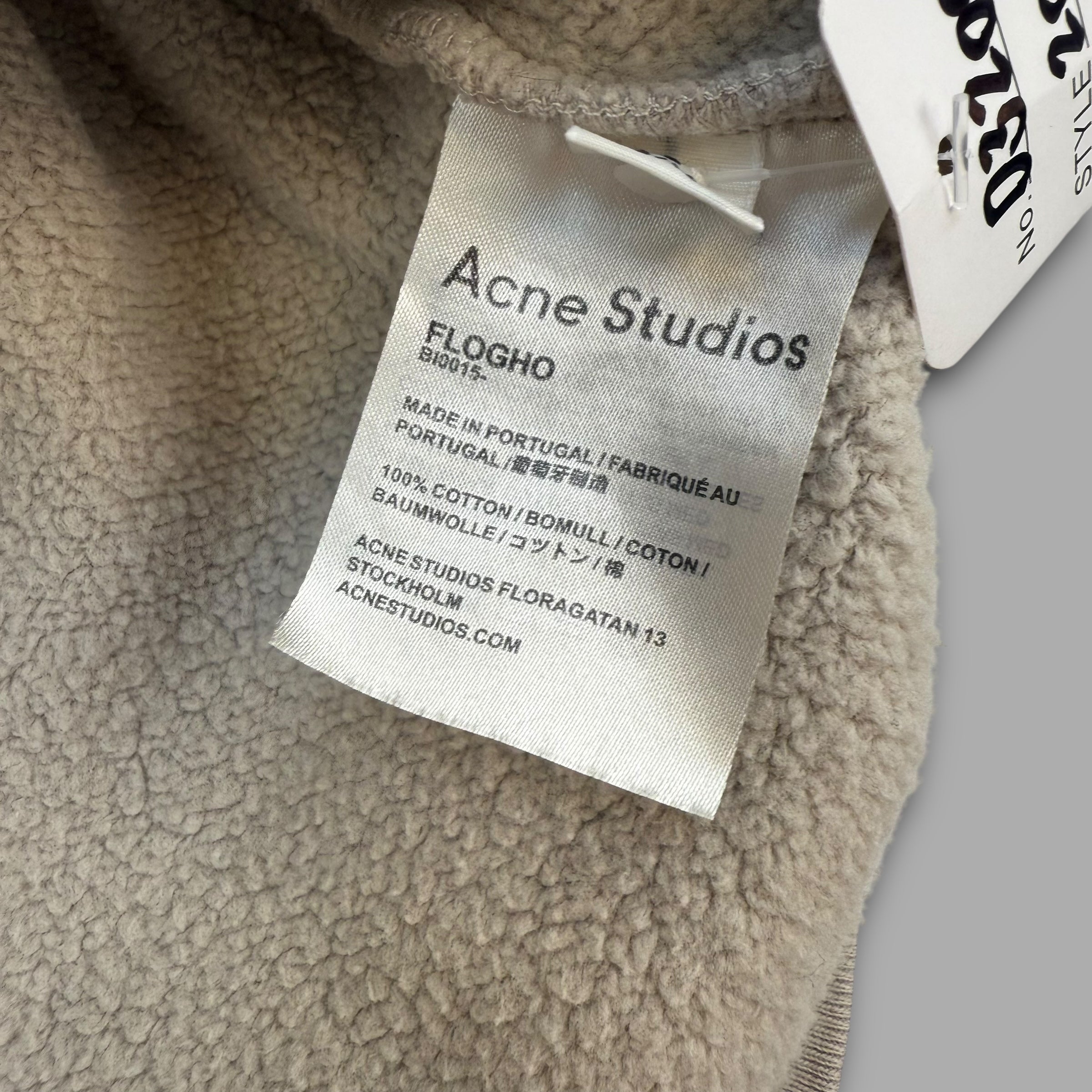 Acne studios flogho logo pullover sweatshirt (L)