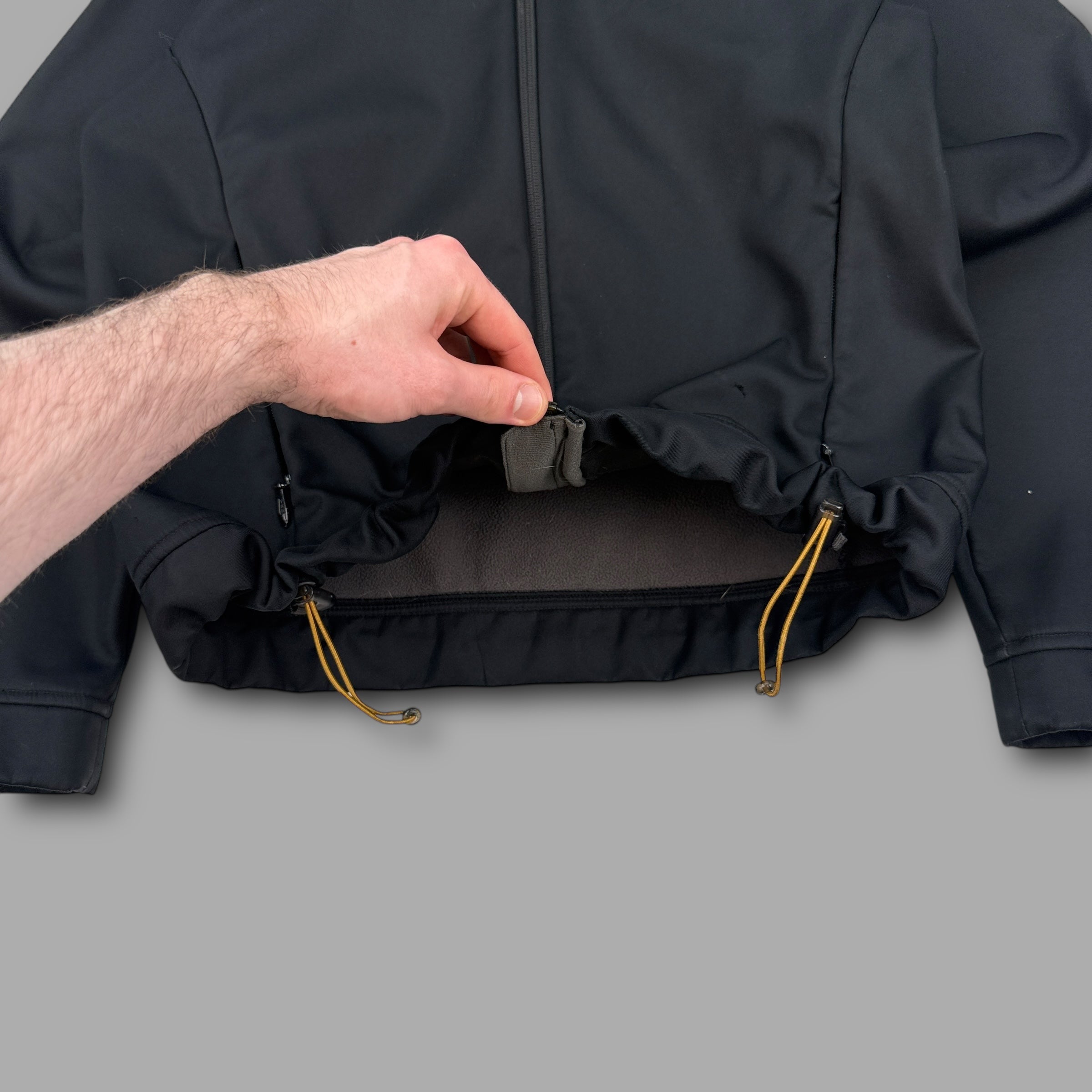 Salomon 2000's technical zip up softshell midlayer (S)