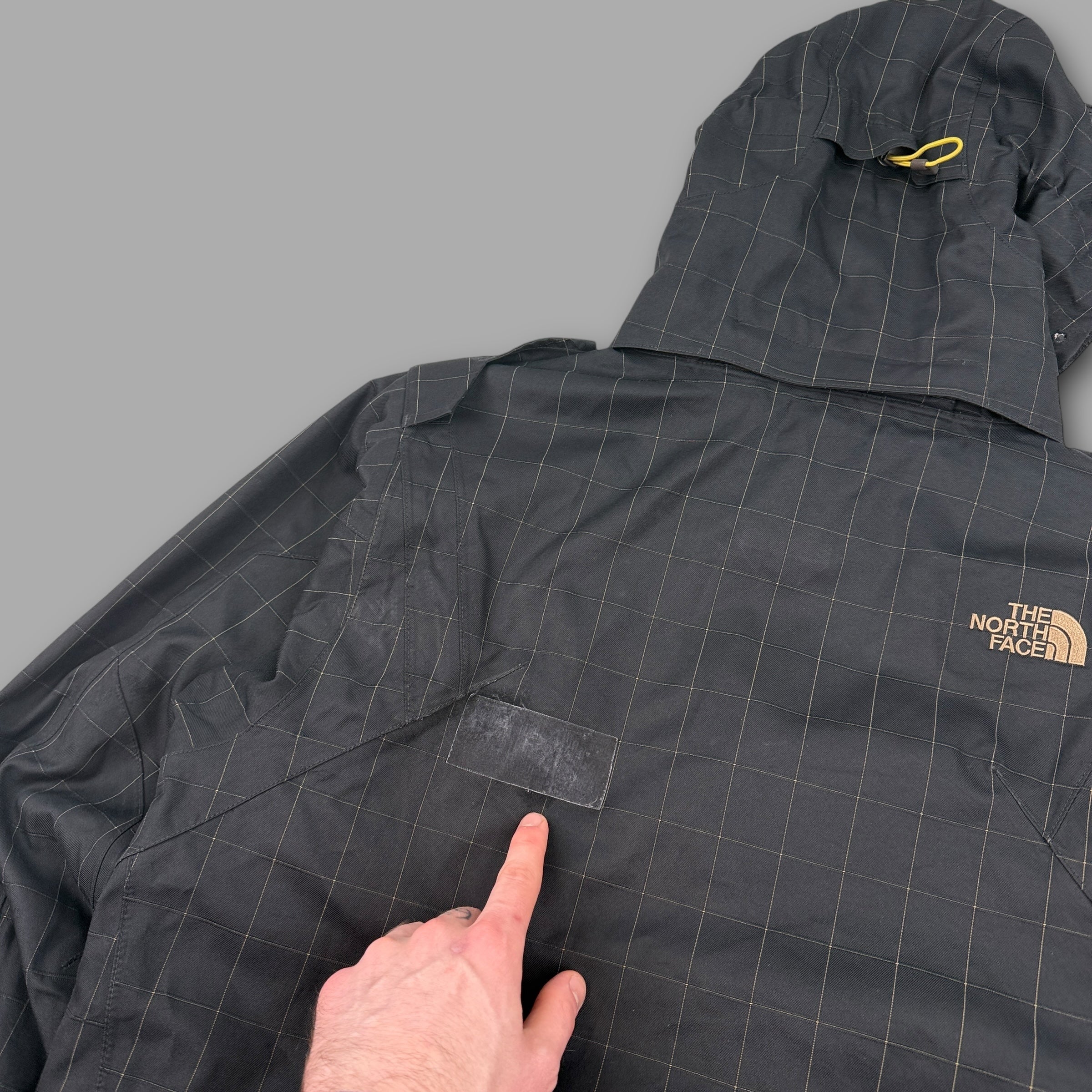 The north face 2008 cryptic series technical plaid softshell ski jacket (S)