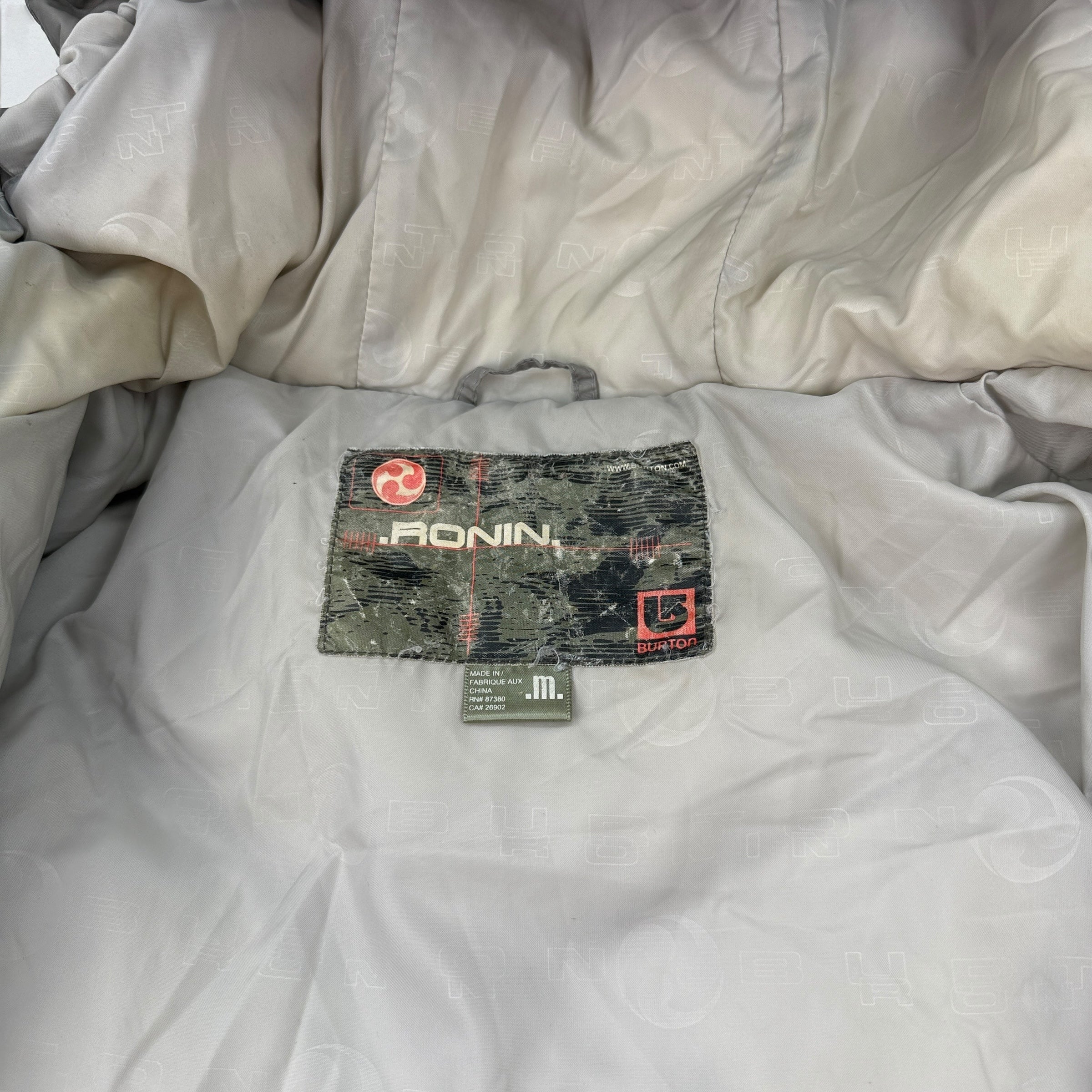 Burton ronin 2000's technical downfilled vented puffer ski jacket (L-XL)