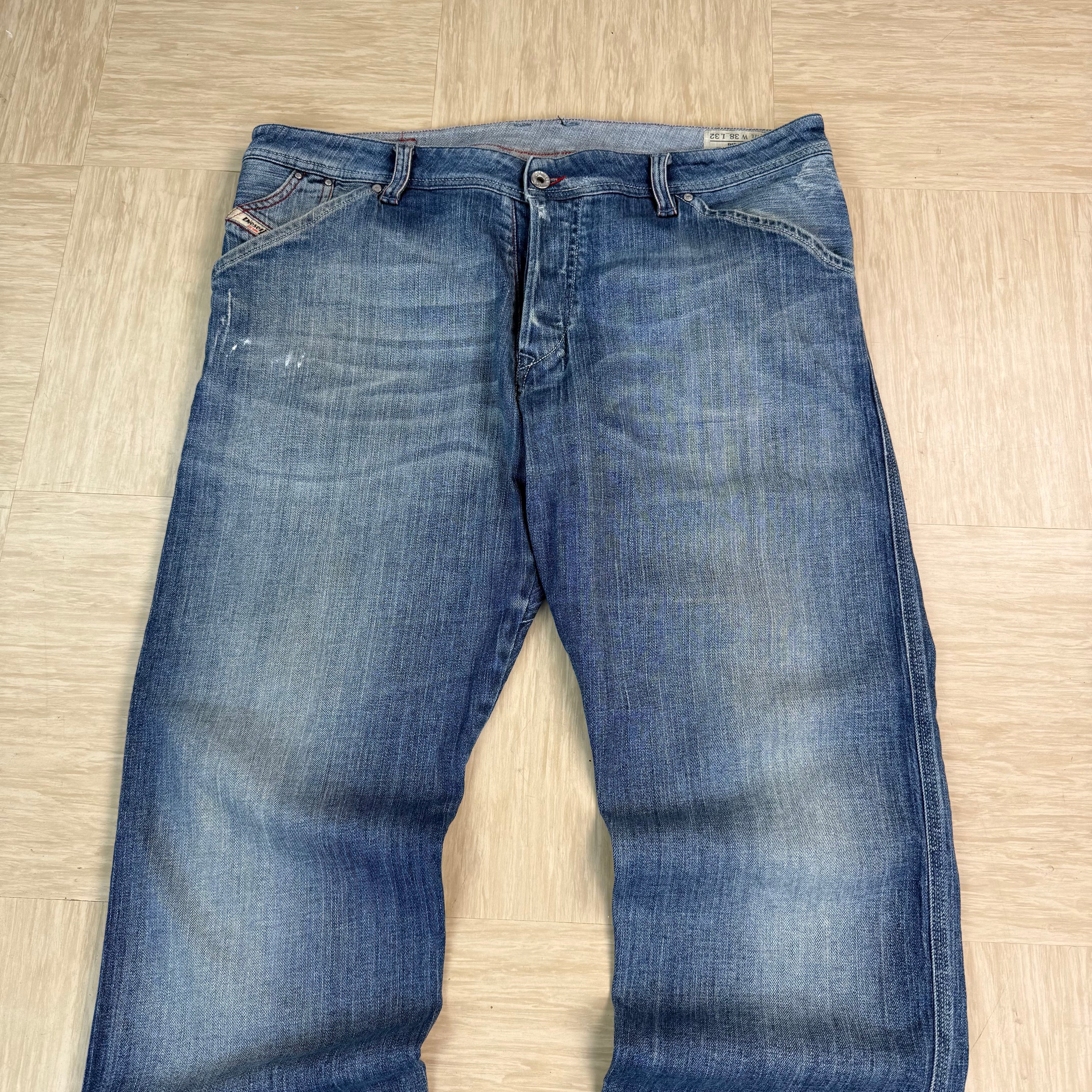 Diesel braddo 2000's loose fit denim carpenter jeans (M-L)