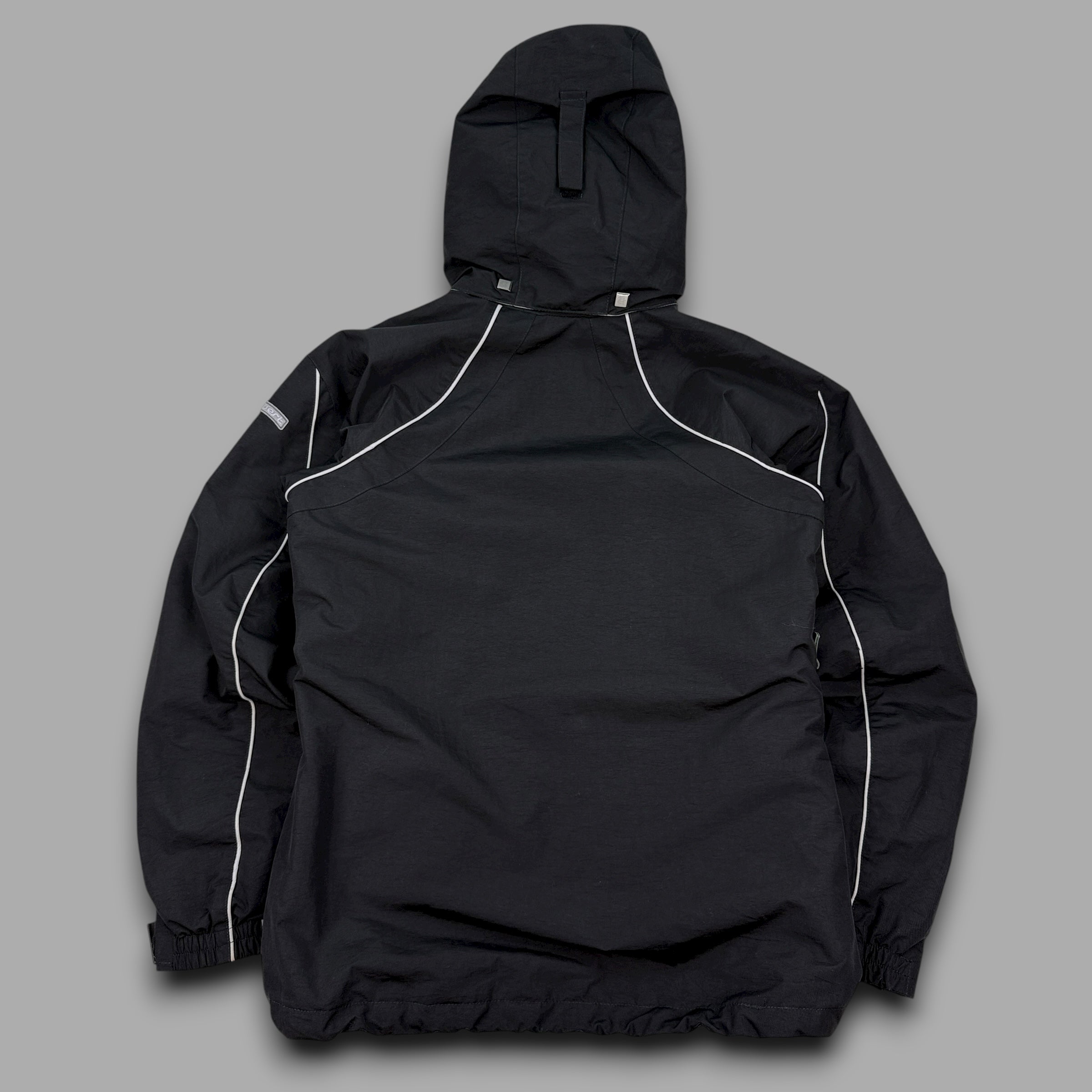 Columbia convert 2000's technical pinstripe vented softshell ski jacket (S)