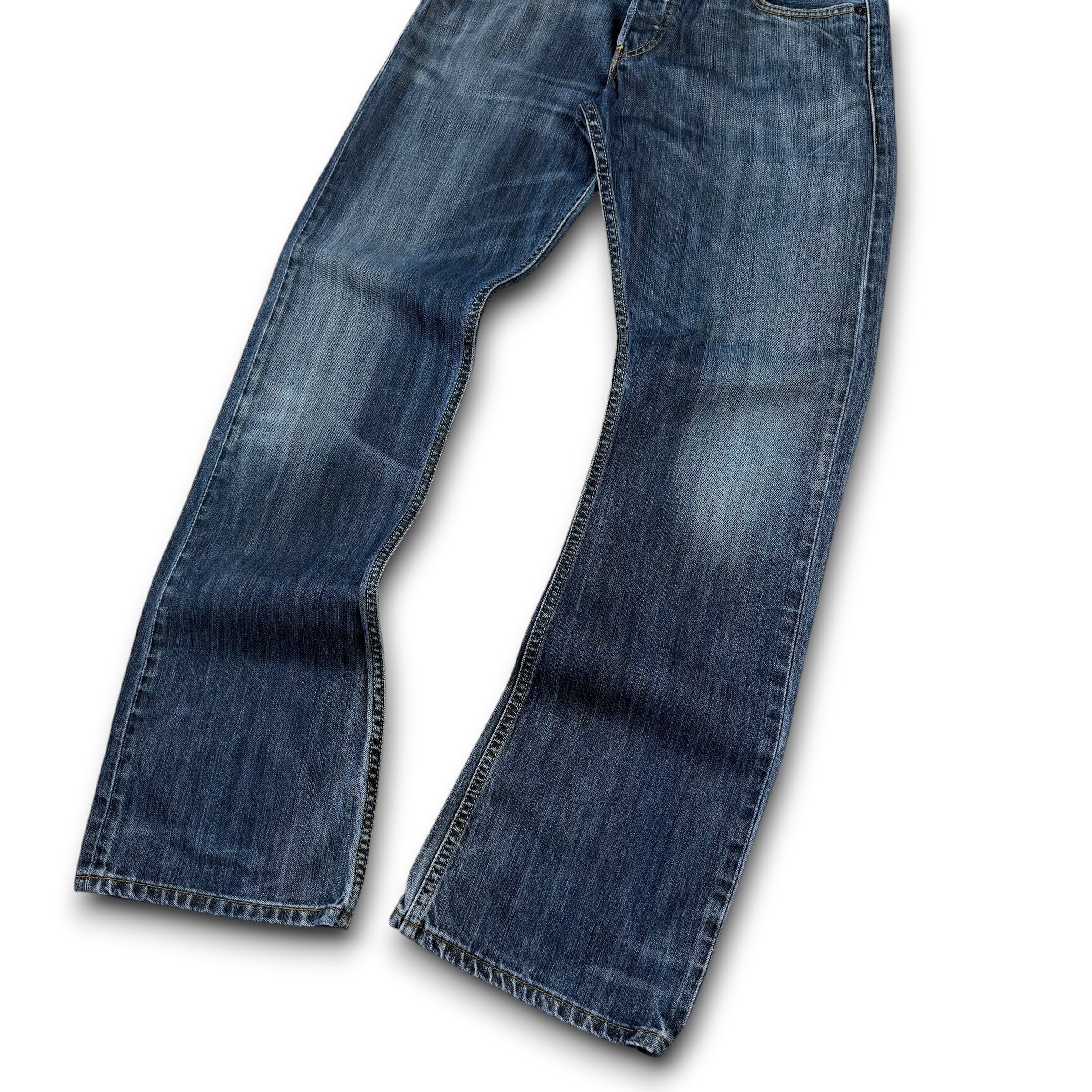 Levi's 512 2000's faded denim bootcut jeans (M-L)