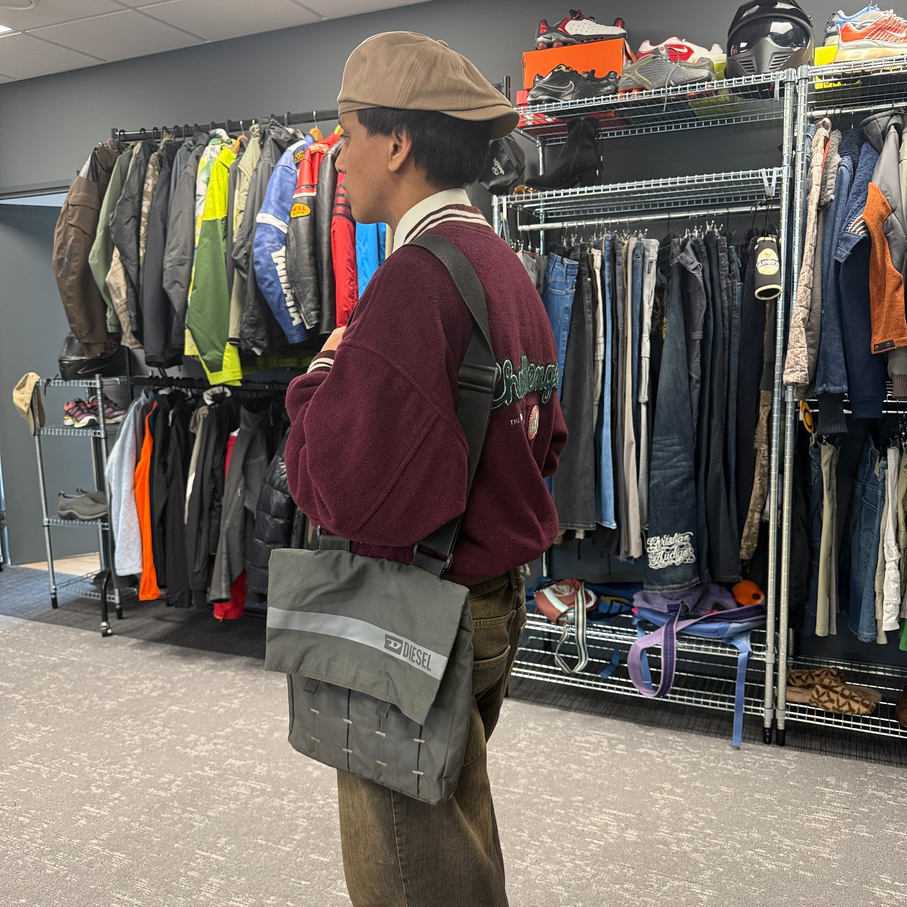 Diesel 2000's technical shoulder bag (OS)
