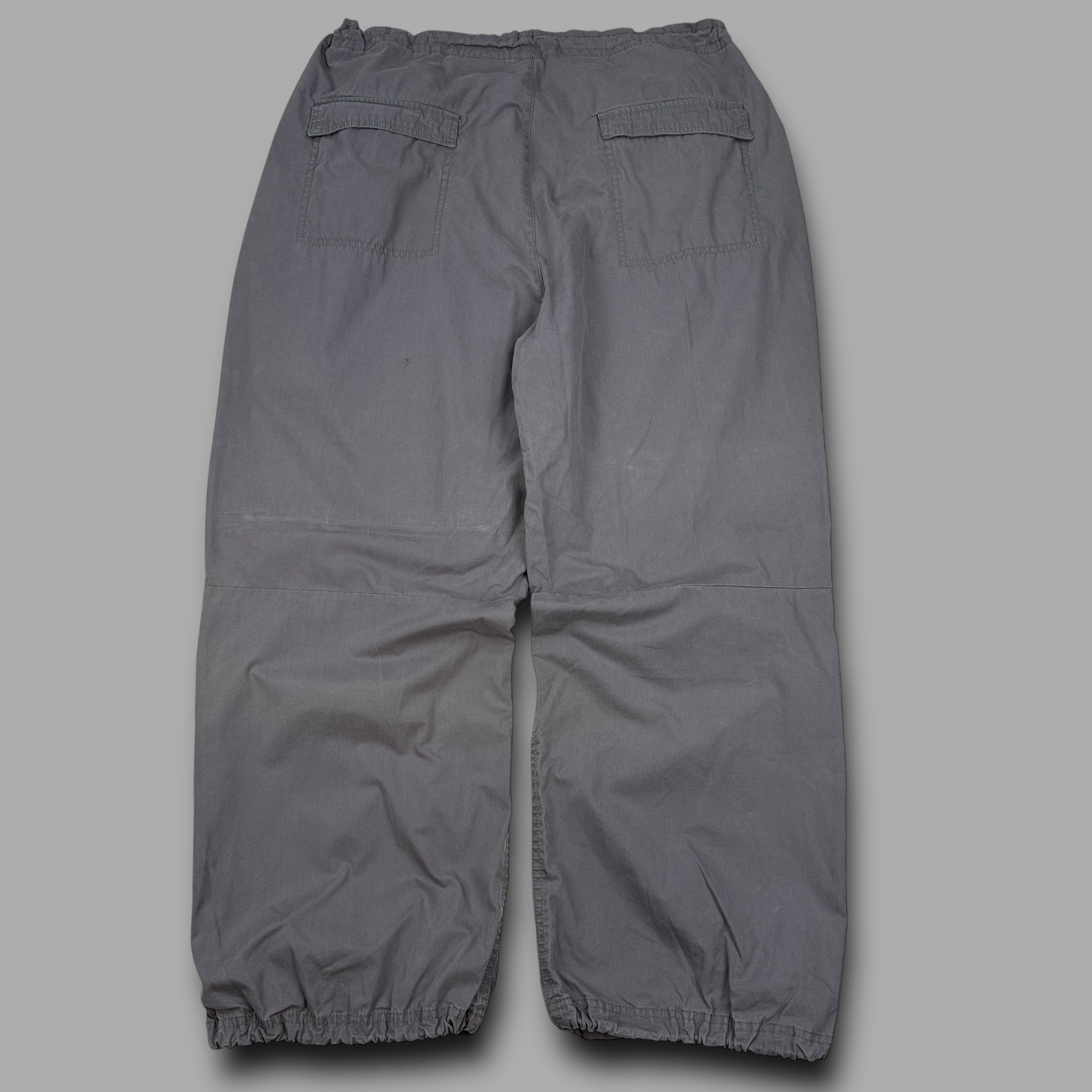Nike 2000's technical baggy wide leg flight bottoms (XXL)